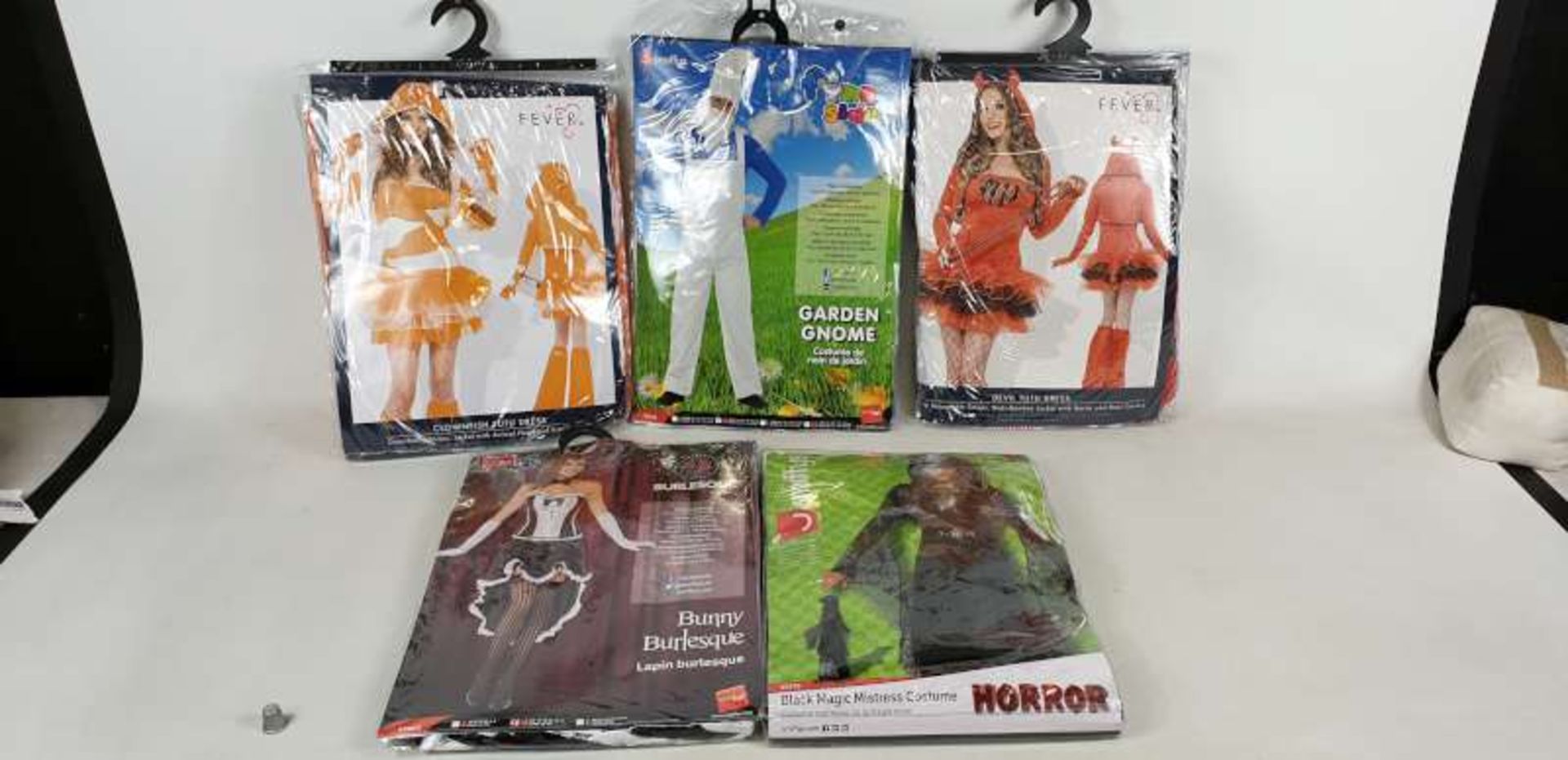 24 X VARIOUS SMIFFYS / FEVER ADULT COSTUMES IN 1 BOX