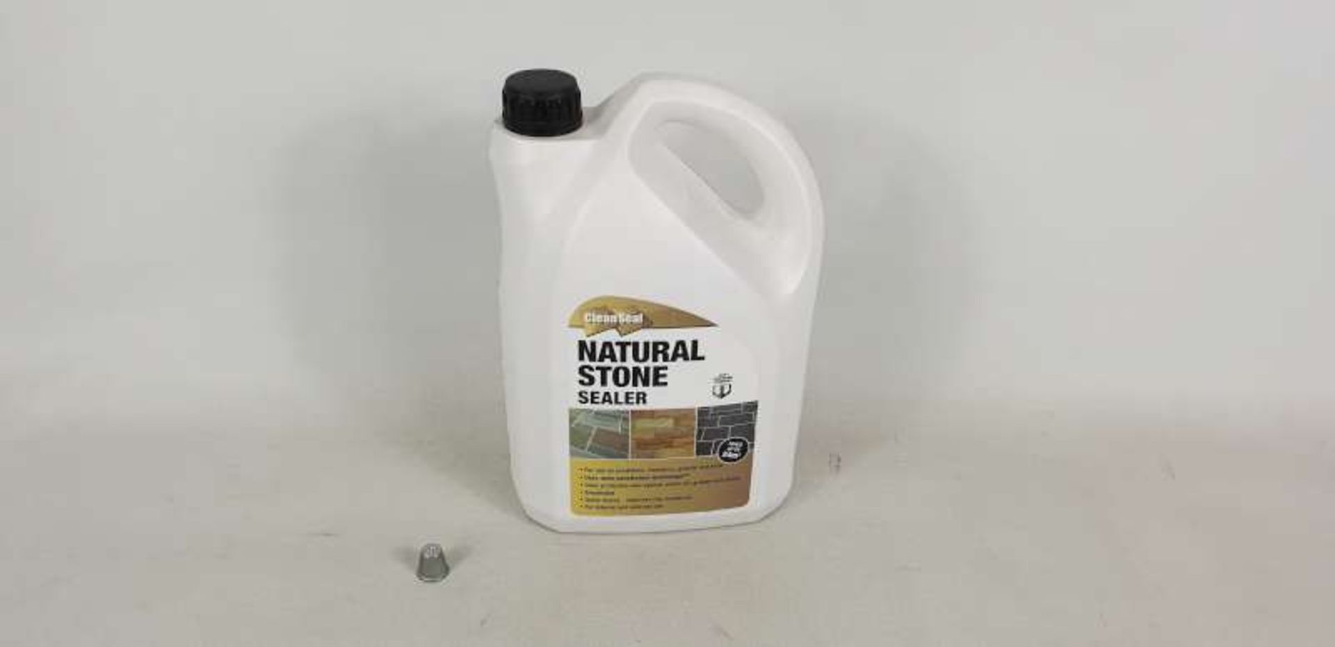 24 X 4 LITRE BOTTLES OF CLEAN SEAL NATURAL STONE SEALER IN 5 BOXES