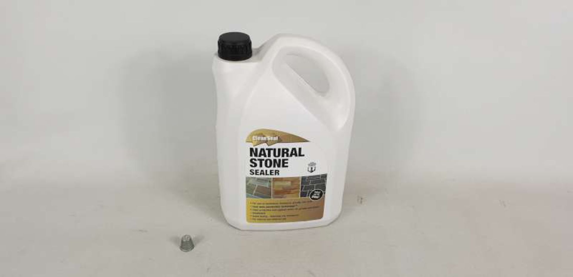 24 X 4 LITRE BOTTLES OF CLEAN SEAL NATURAL STONE SEALER IN 5 BOXES