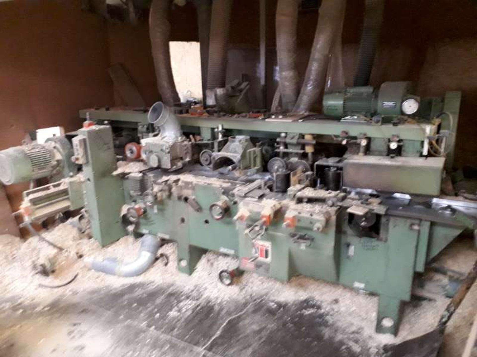 WADKIN PLANER MACHINE,CA500L,PLANNER THICKNESSER,FOUR HEAD POWER FEED, PLUS TOOLS.