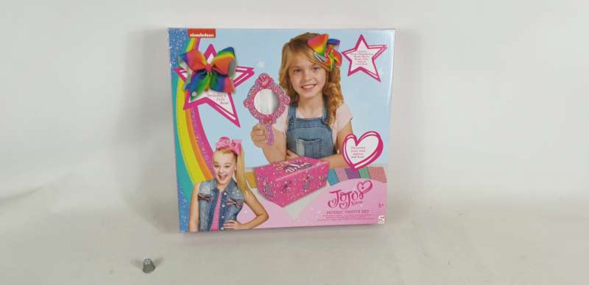 30 X BRAND NEW BOXED JOJO SIWA BOW MIRROR BEAUTY SETS IN 5 BOXES