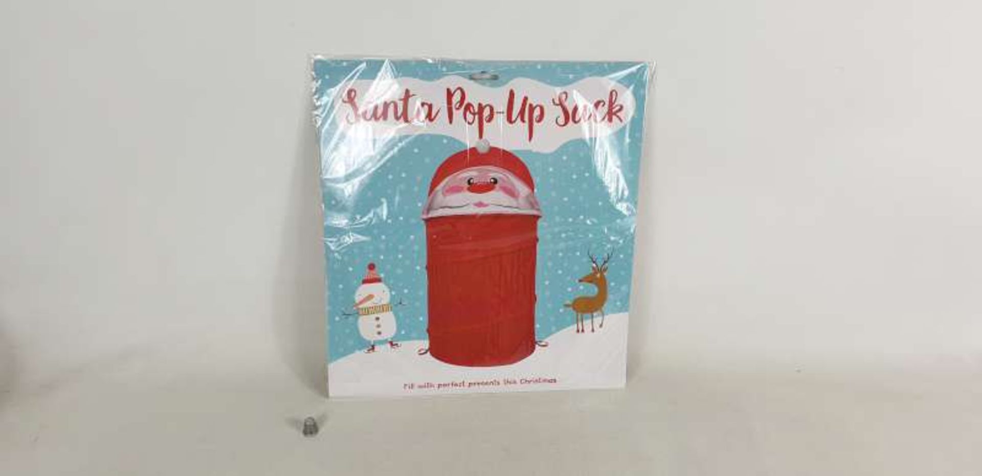 100 X SANTA POP UP SACKS IN 2 BOXES