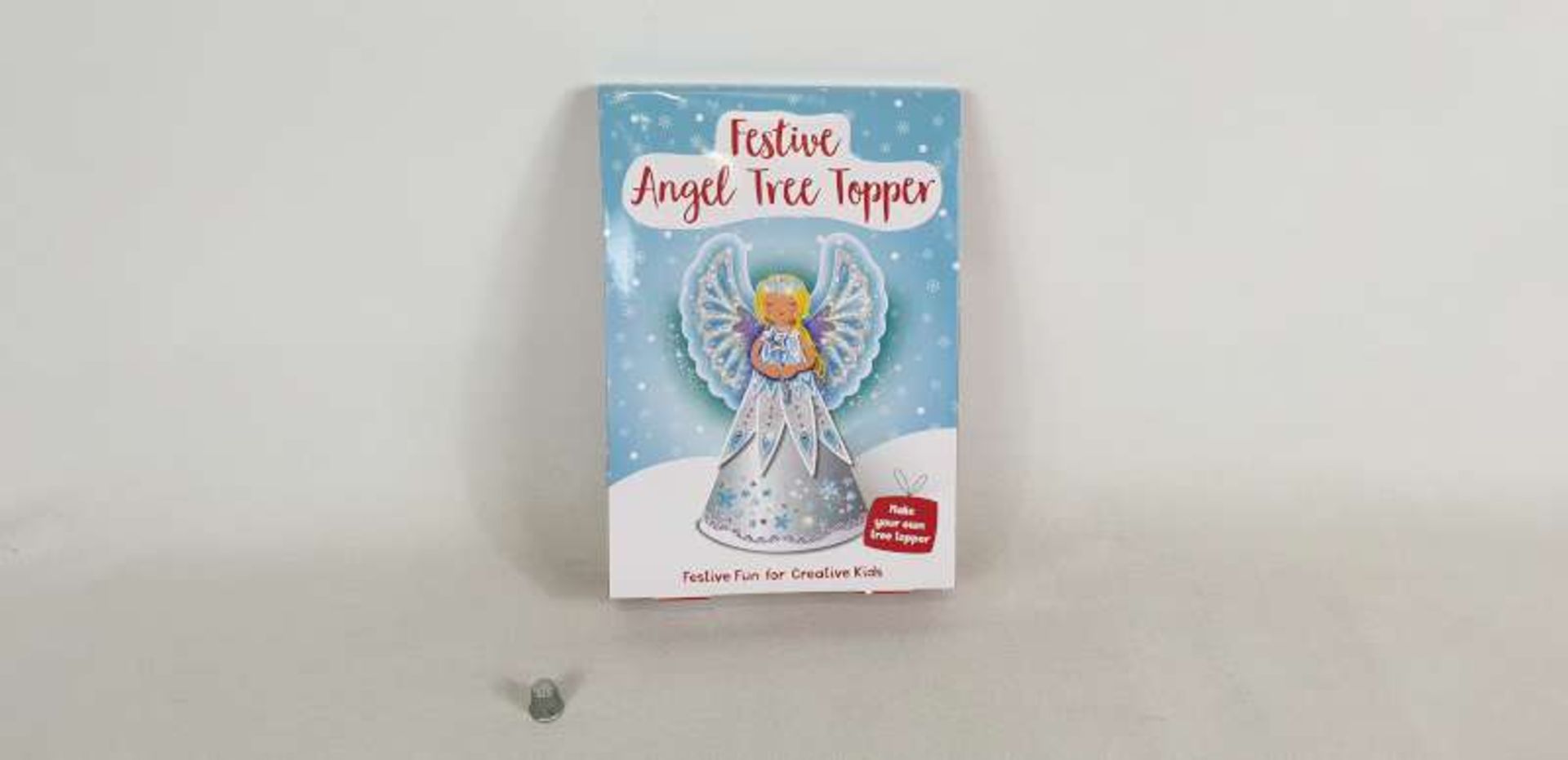 72 X MAKE YOUR OWN FESTIVE ANGEL CHRISTMAS TREE TOPPER IN 4 BOXES