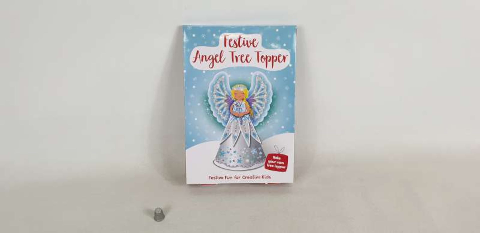 72 X MAKE YOUR OWN FESTIVE ANGEL CHRISTMAS TREE TOPPER IN 4 BOXES