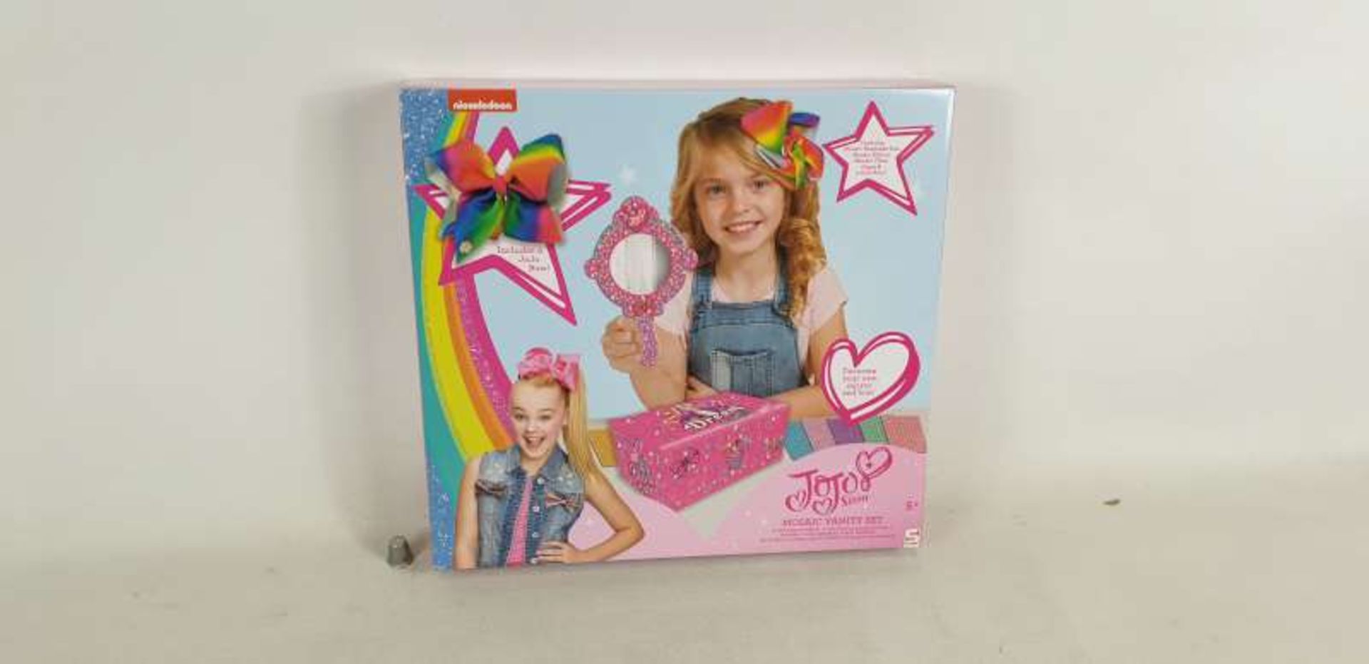 30 X BRAND NEW BOXED JOJO SIWA BOW MIRROR BEAUTY SETS IN 5 BOXES