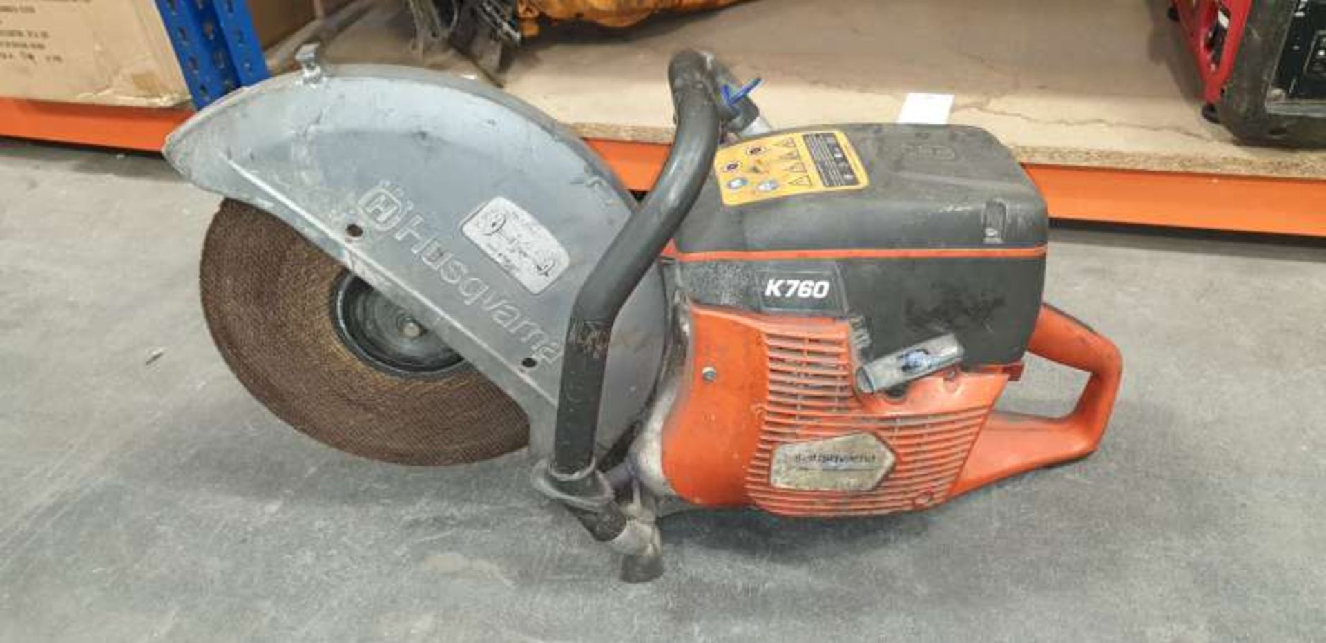 HUSQVAMA K760 STONE CUTTER