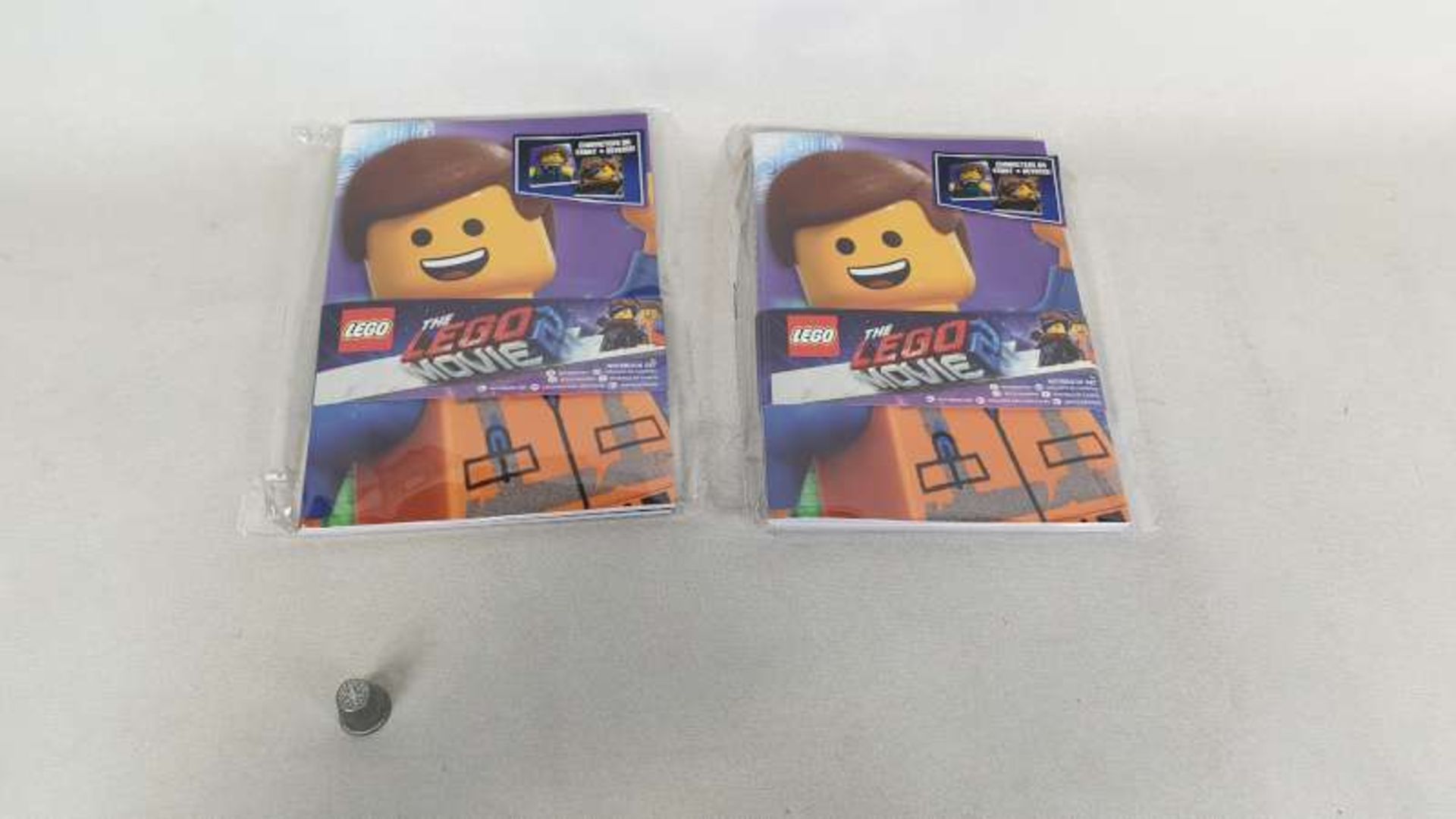 96 X SETS OF 2 LEGO NOTEBOOKS IN 2 BOXES
