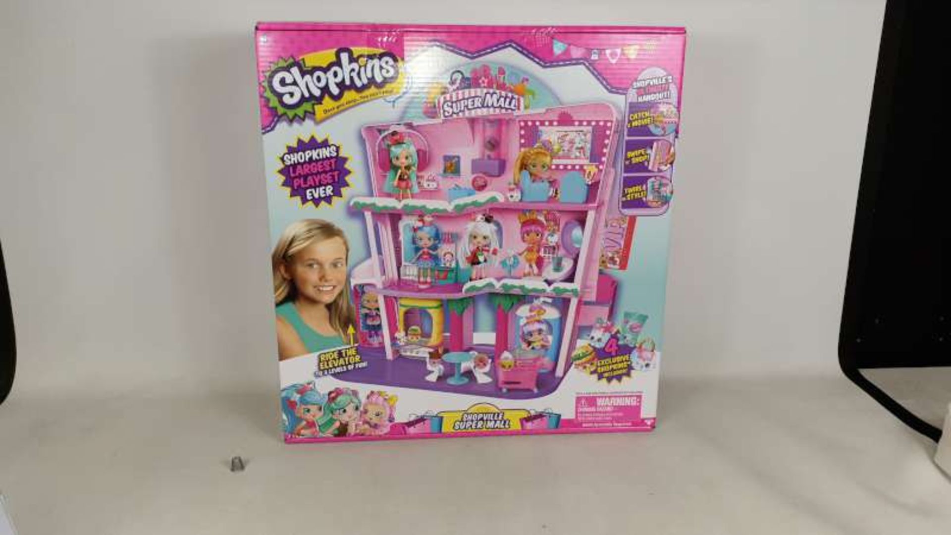 3 X BRAND NEW BOXED SHOPKINS SUPER MALL LARGEST PLAY SET EVER