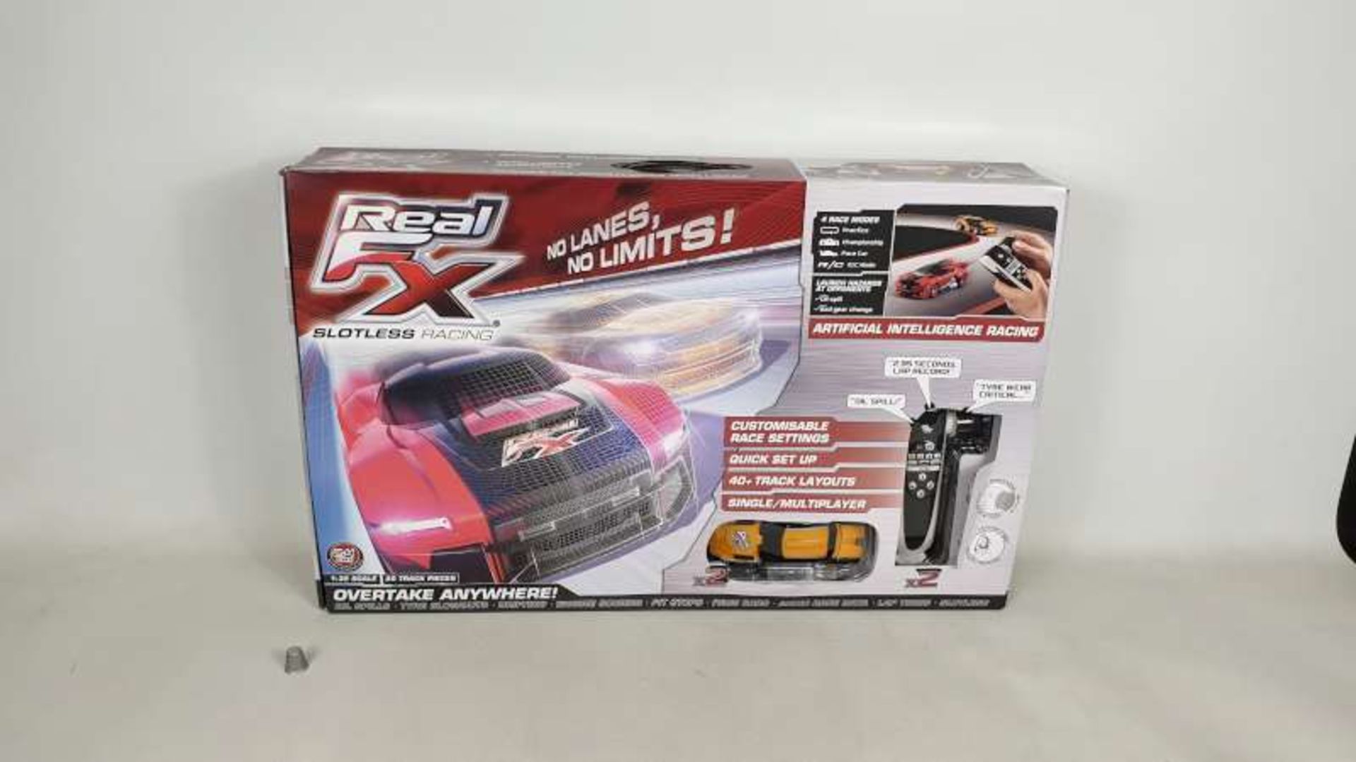 4 X BRAND NEW BOXED REAL FX SLOTLESS RACING GAMES