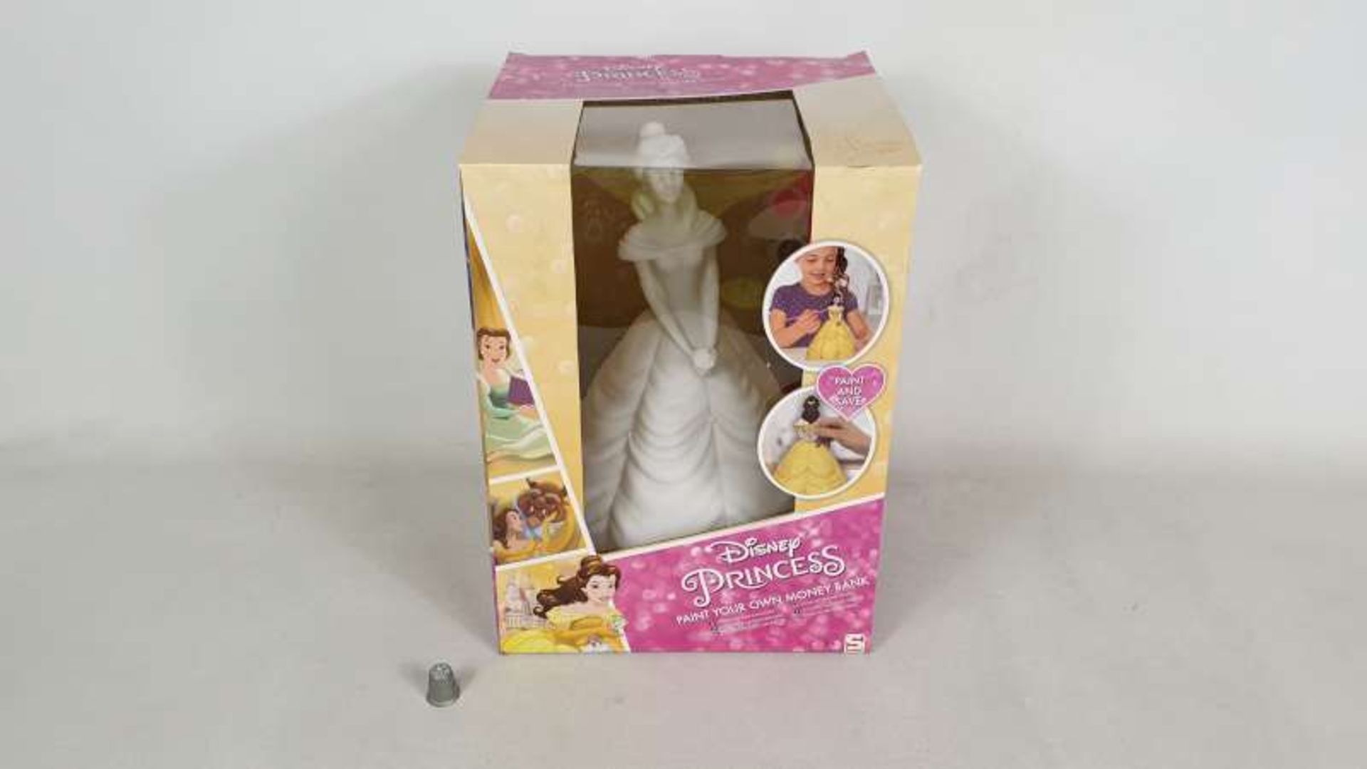 30 X BRAND NEW DISNEY PRINCESS PAINT YOUR OWN MONEY BOXES IN 15 BOXES - Image 2 of 2