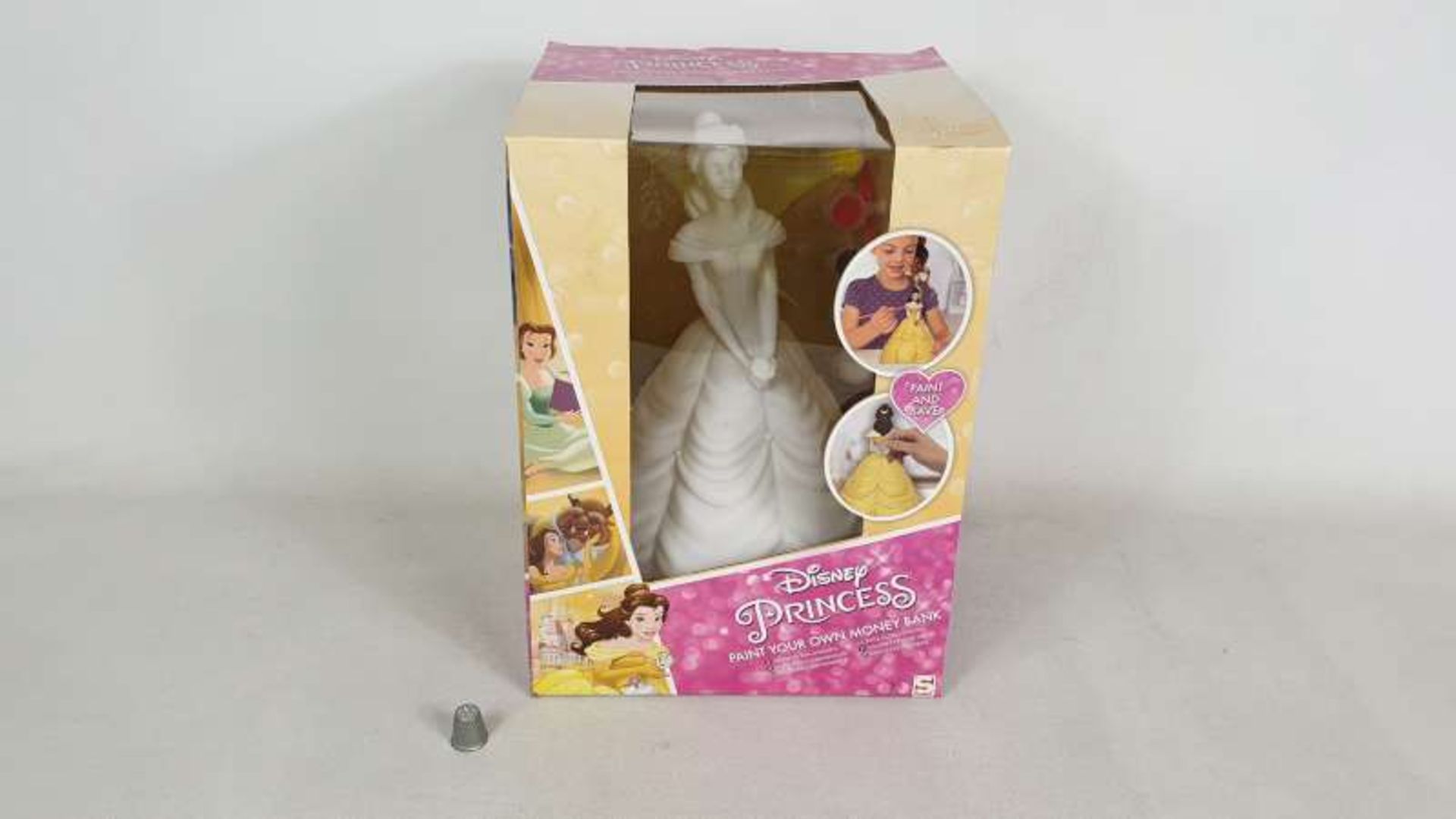 30 X BRAND NEW DISNEY PRINCESS PAINT YOUR OWN MONEY BOXES IN 15 BOXES - Image 2 of 2