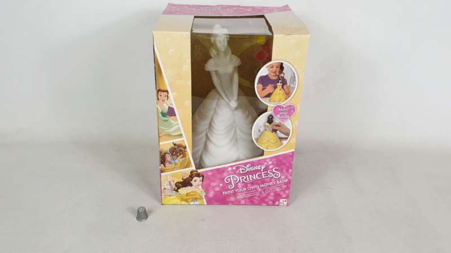 30 X BRAND NEW DISNEY PRINCESS PAINT YOUR OWN MONEY BOXES IN 15 BOXES - Image 2 of 2