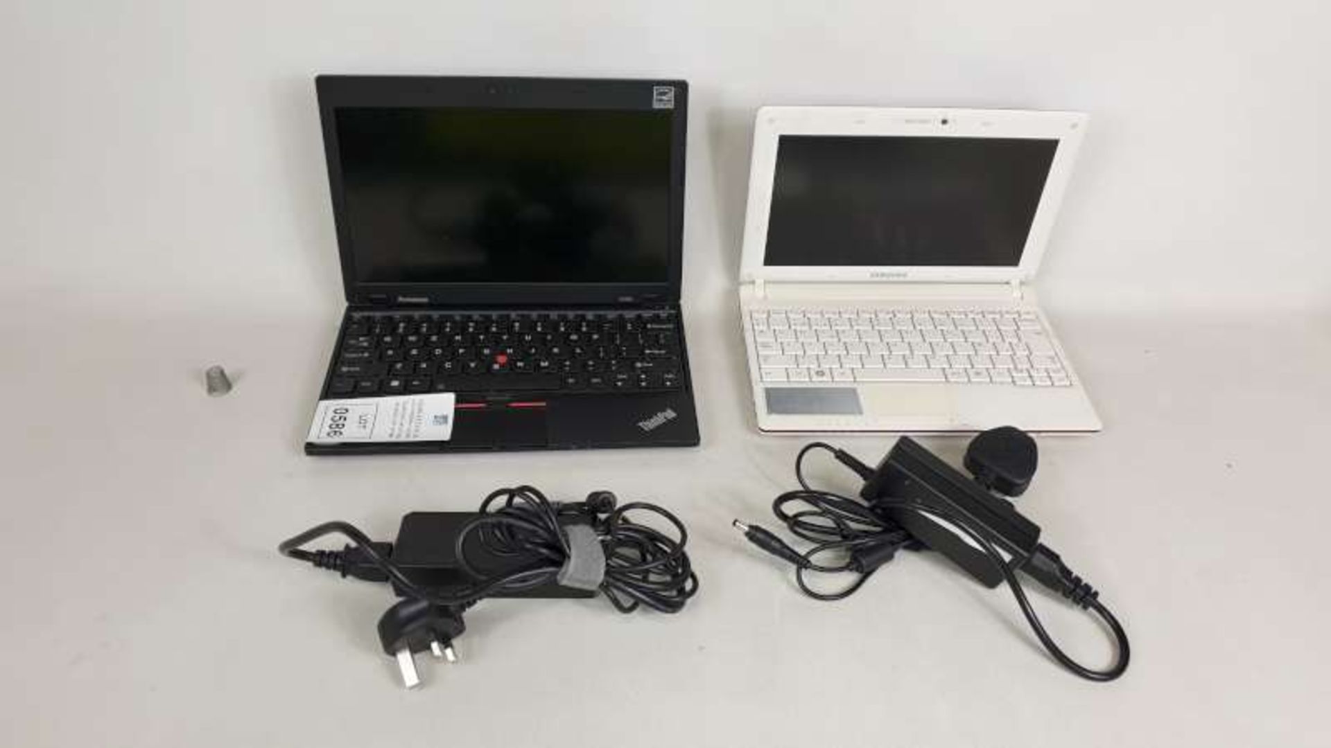 SAMSUNG NETBOOK WITH CHARGER AND LENOVO NETBOOK WITH CHARGER