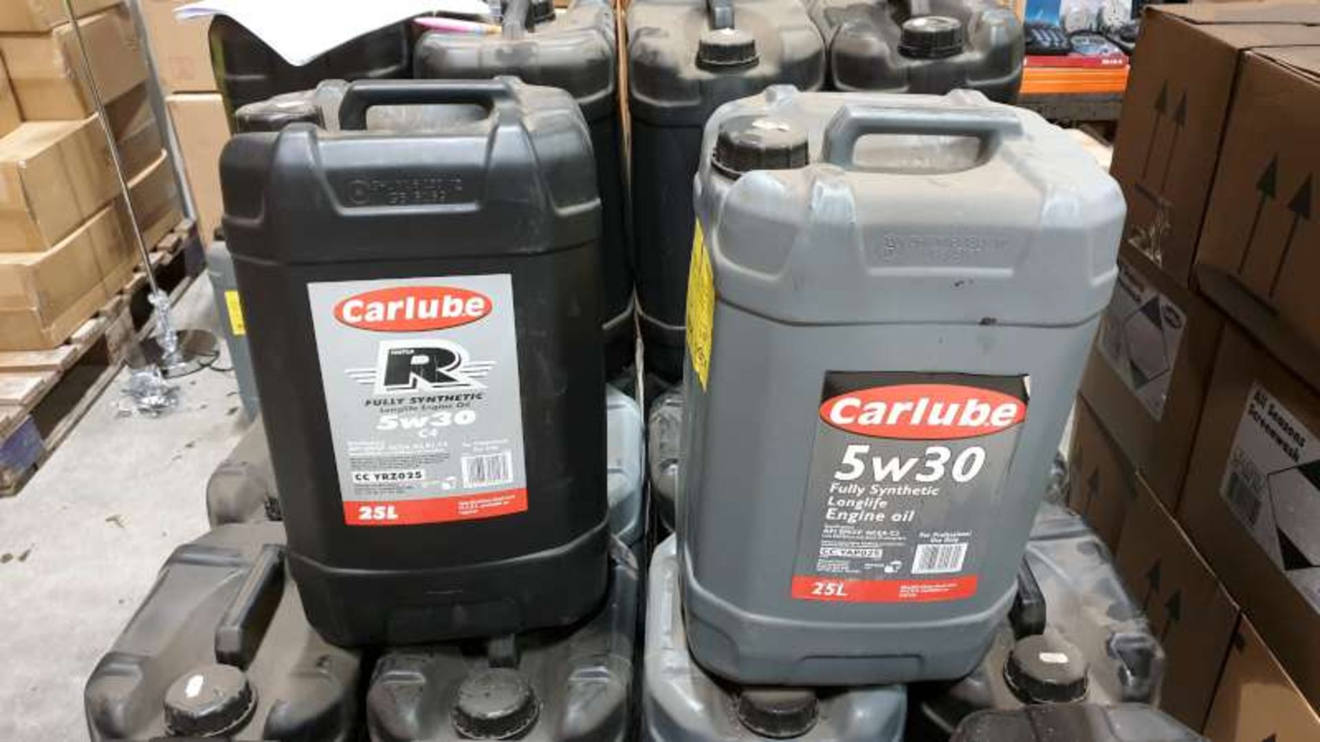 2 X CARLUBE 25L FULLY SYNTHETIC 5W30 ENGINE OIL