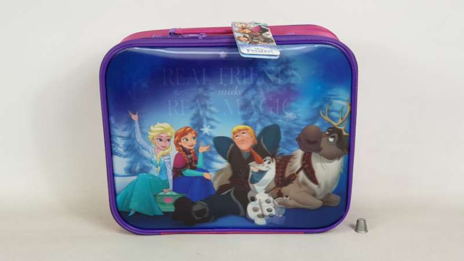 24 X BRAND NEW BOXED DISNEY FROZEN LENTICULAR SUITCASES IN 3 BOXES