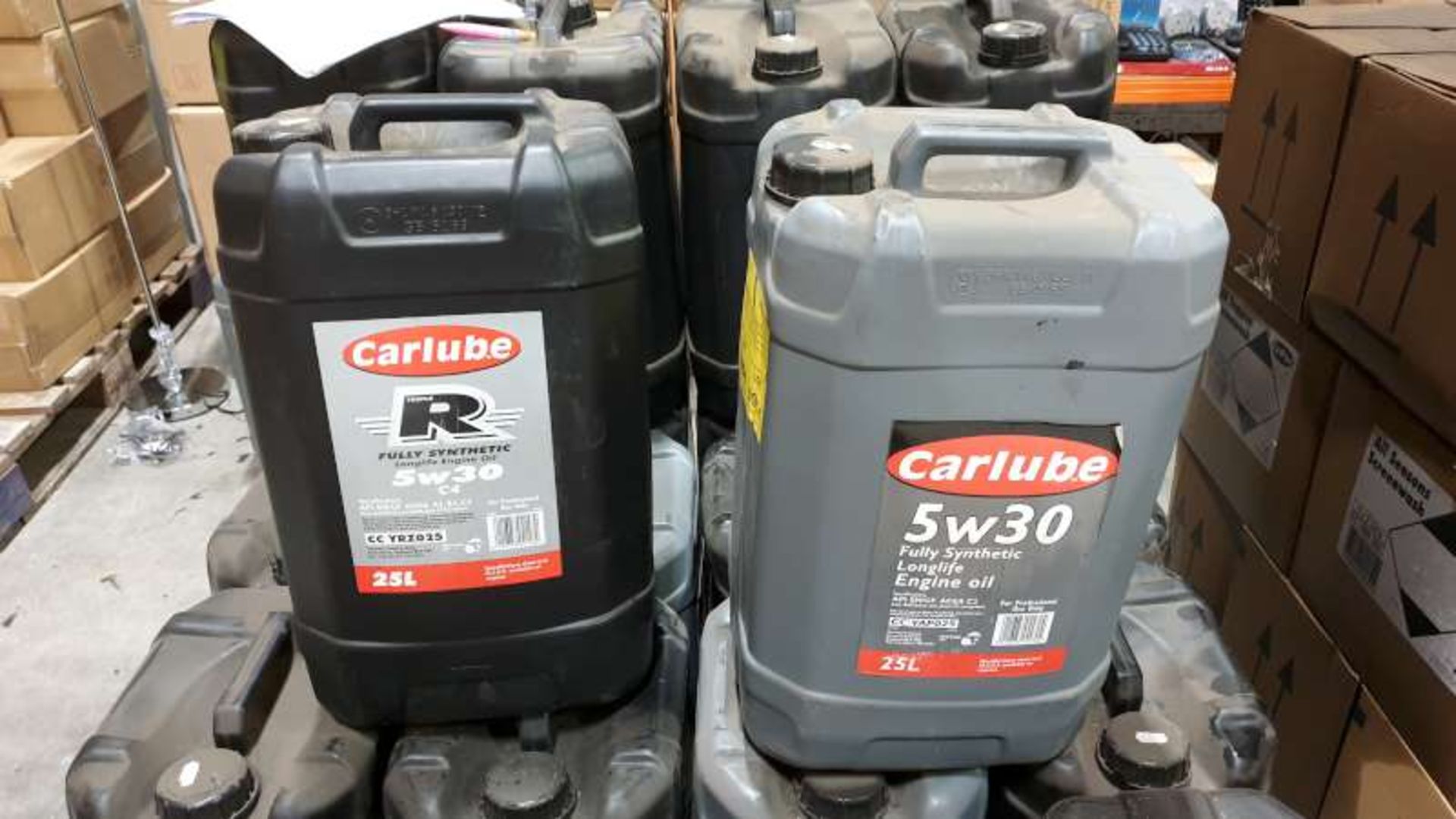 2 X CARLUBE 25L FULLY SYNTHETIC 5W30 ENGINE OIL