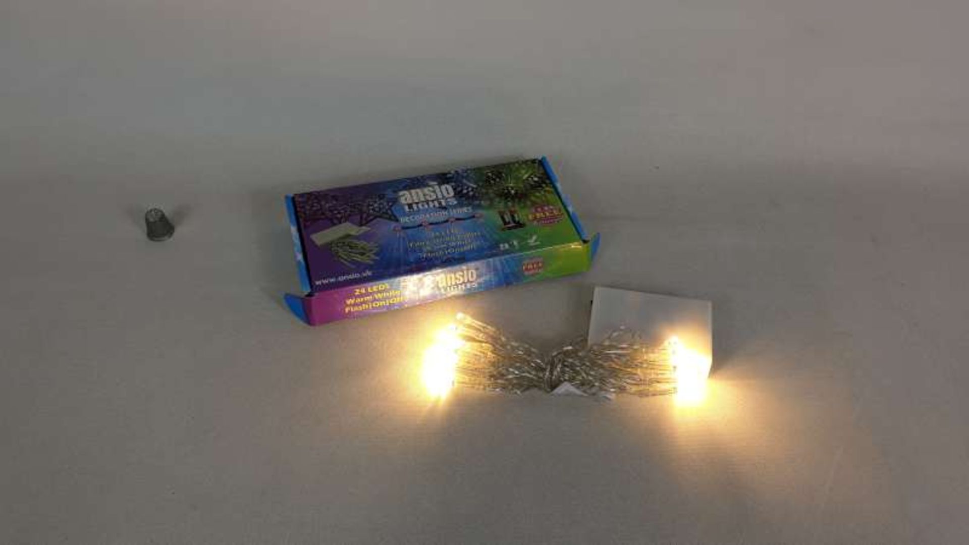 60 X BRAND NEW BOXED 24 LED BATTERY OPERATED CHRISTMAS FAIRY LIGHTS IN 1 BOX