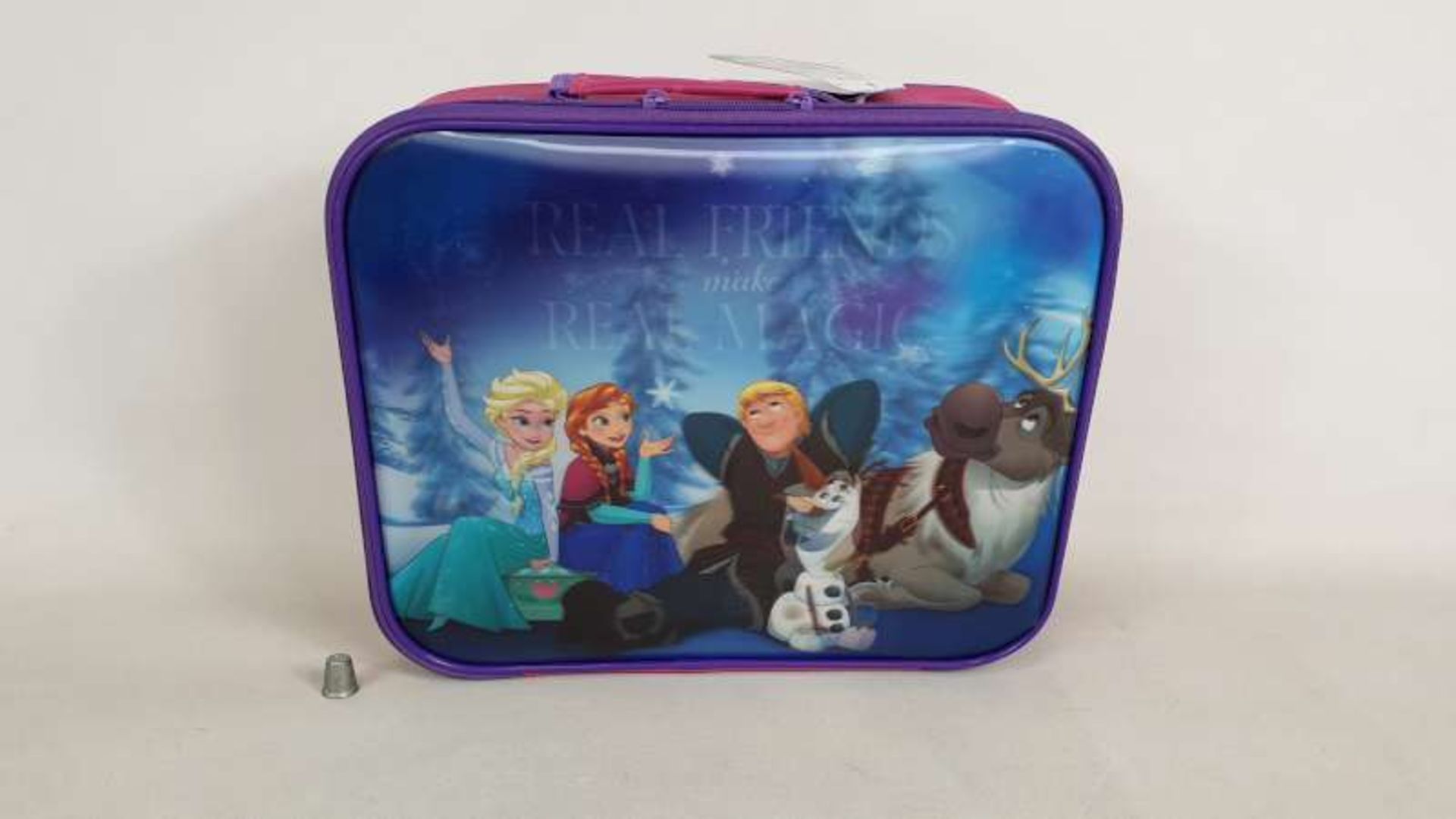 24 X BRAND NEW DISNEY FROZEN LENTICULAR SUITCASES IN 3 BOXES