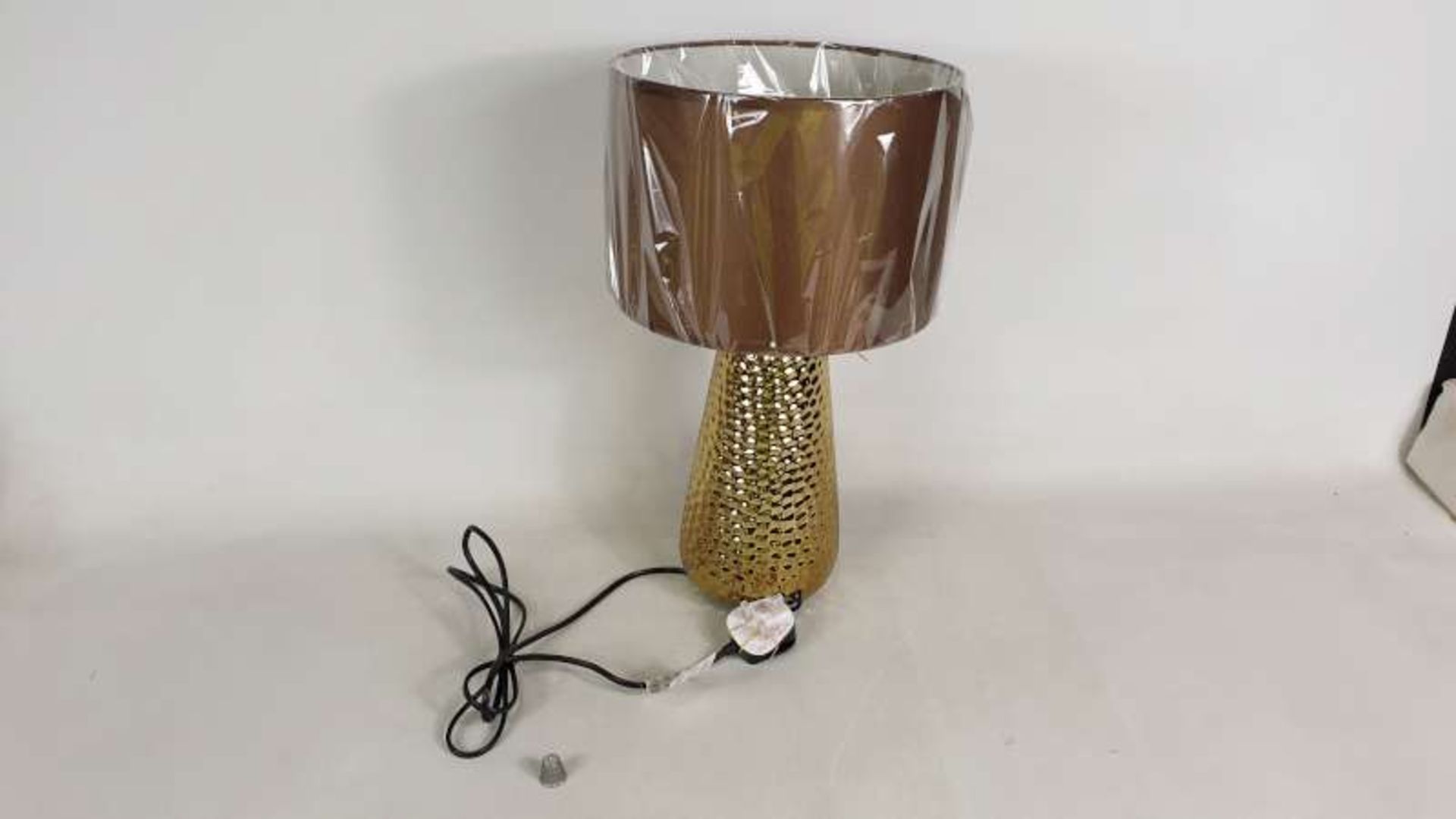 10 X BRAND NEW BOXED GABANNA TABLE LAMPS IN 5 BOXES