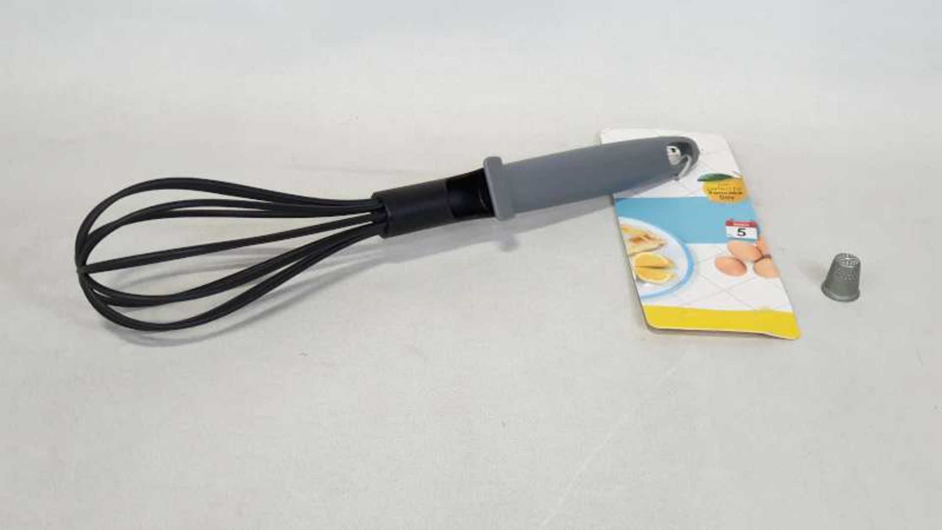 84 X BRAND NEW SALTER GREY NYLON WHISKS