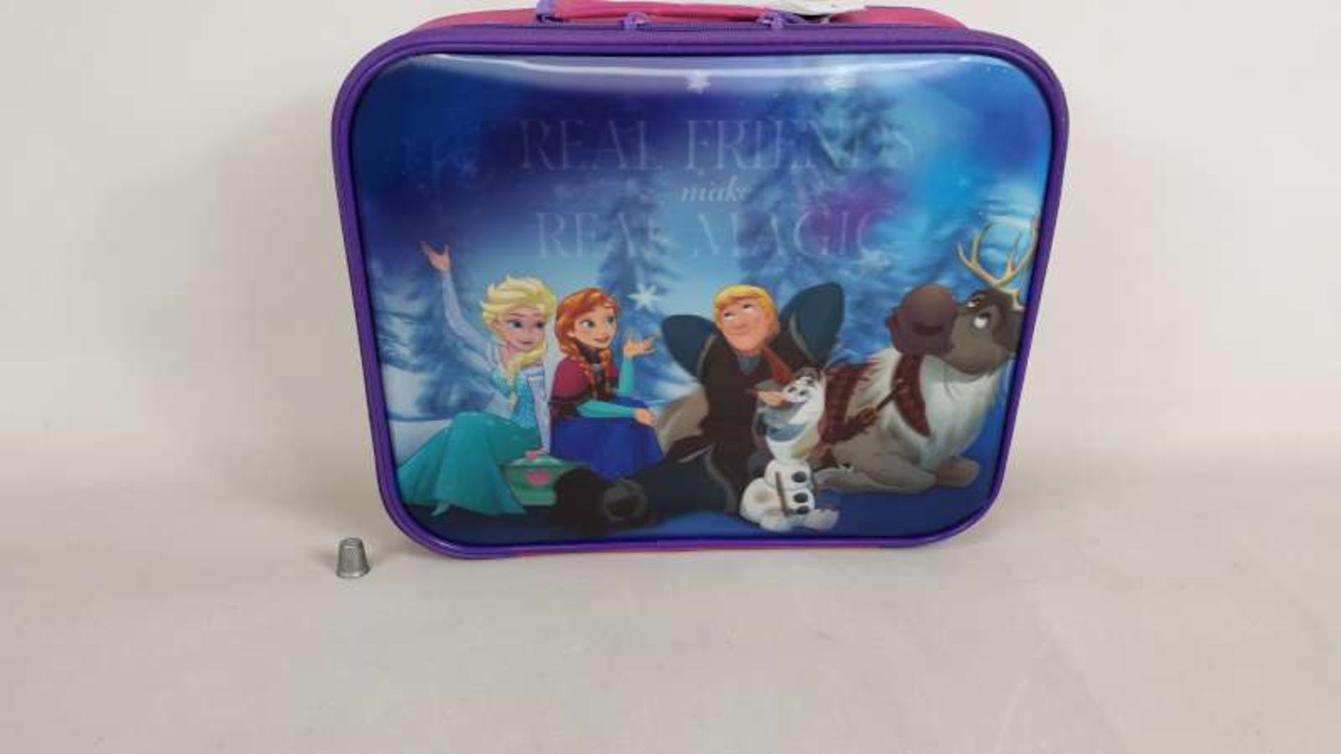 24 X BRAND NEW DISNEY FROZEN LENTICULAR SUITCASES IN 3 BOXES