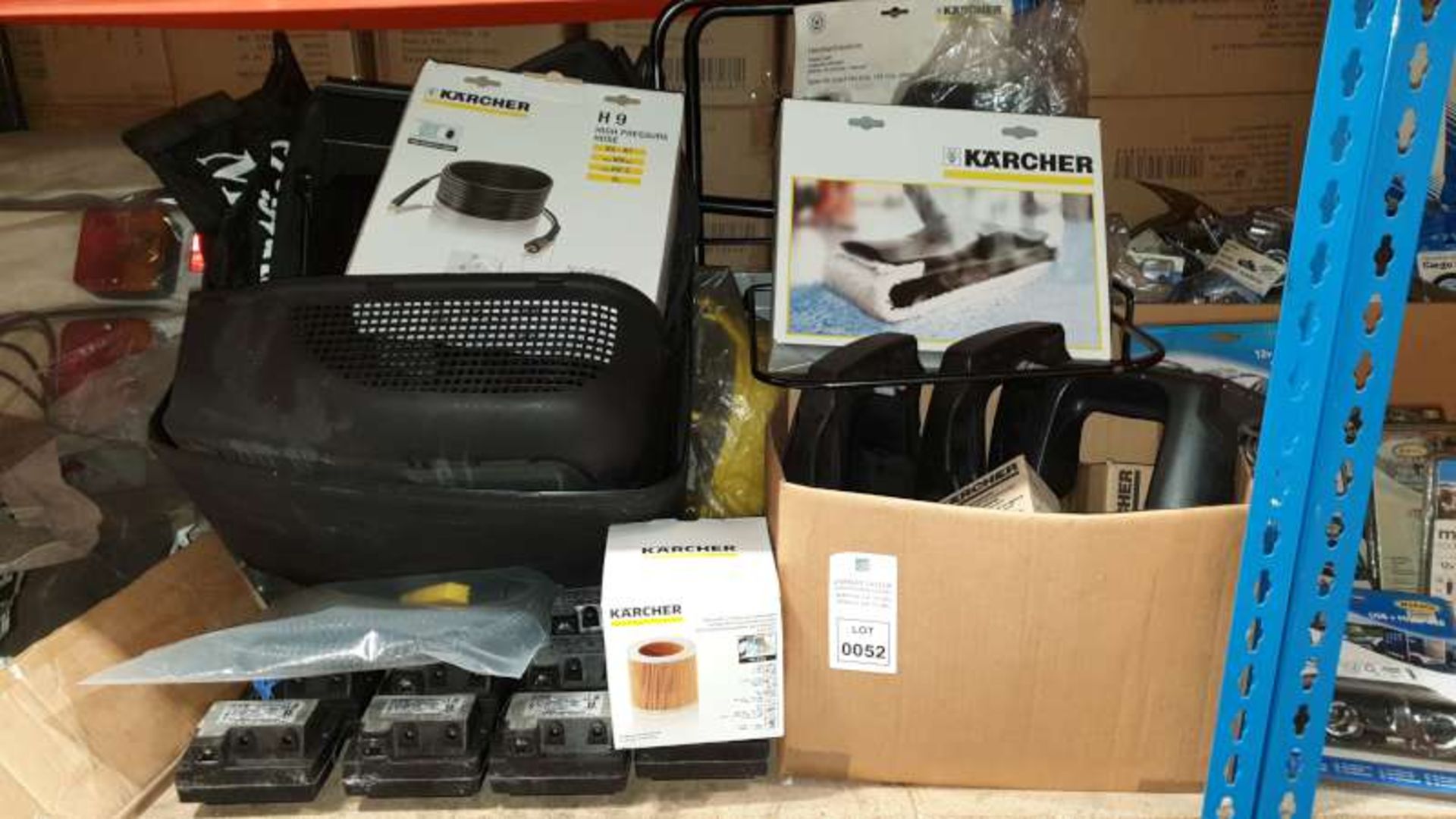 MIXED LOT CONTAINING KARCHER JET WASH ACCESSORIES