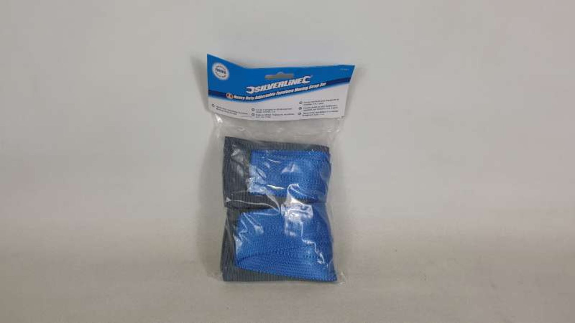 30 X BRAND NEW SILVERLINE 2 PACK ADJUSTABLE FURNITURE MOVING STRAPS 3M