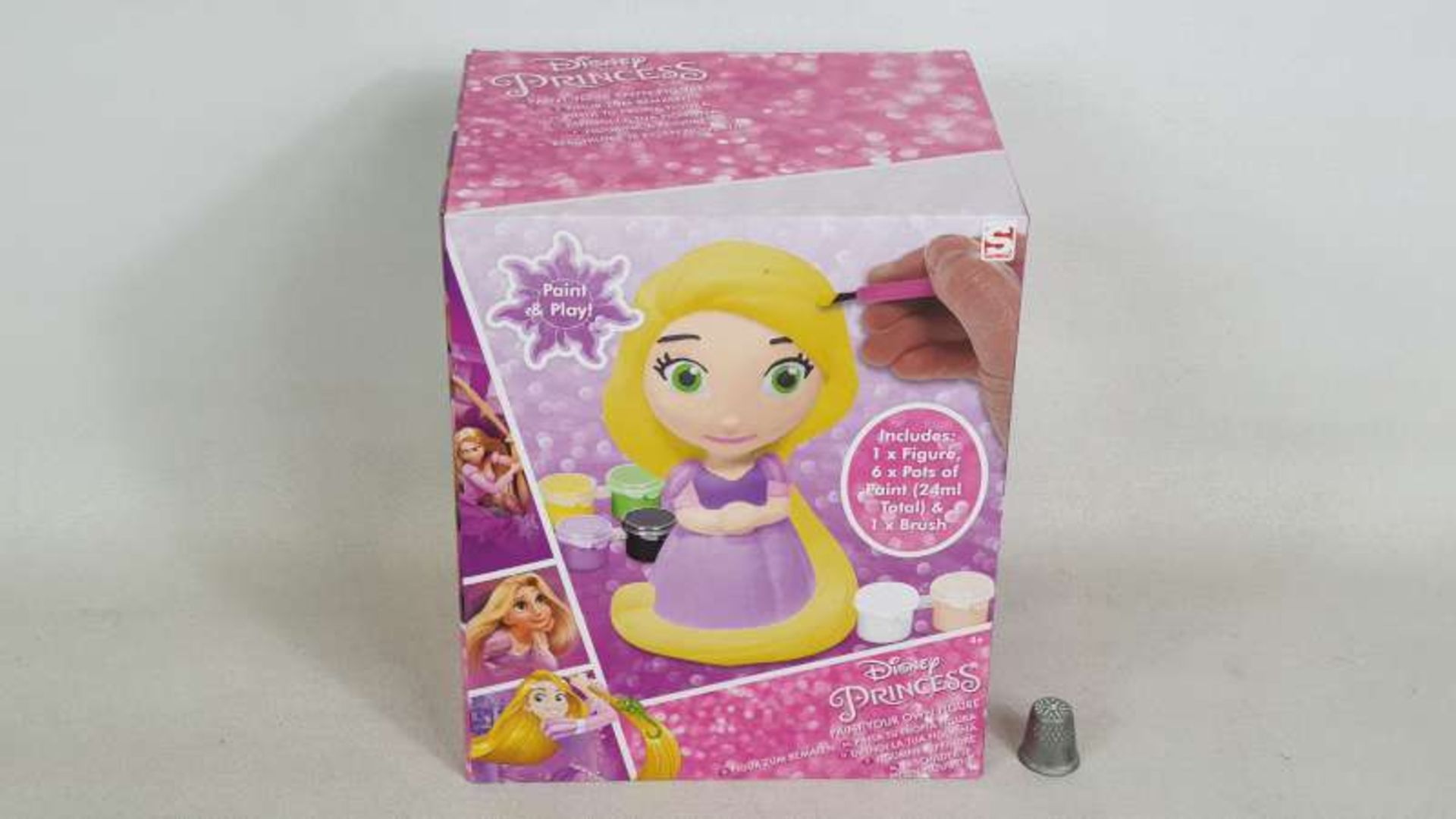 36 X BRAND NEW BOXED DISNEY PRINCESS PAINT YOUR OWN FIGURE IN 3 BOXES