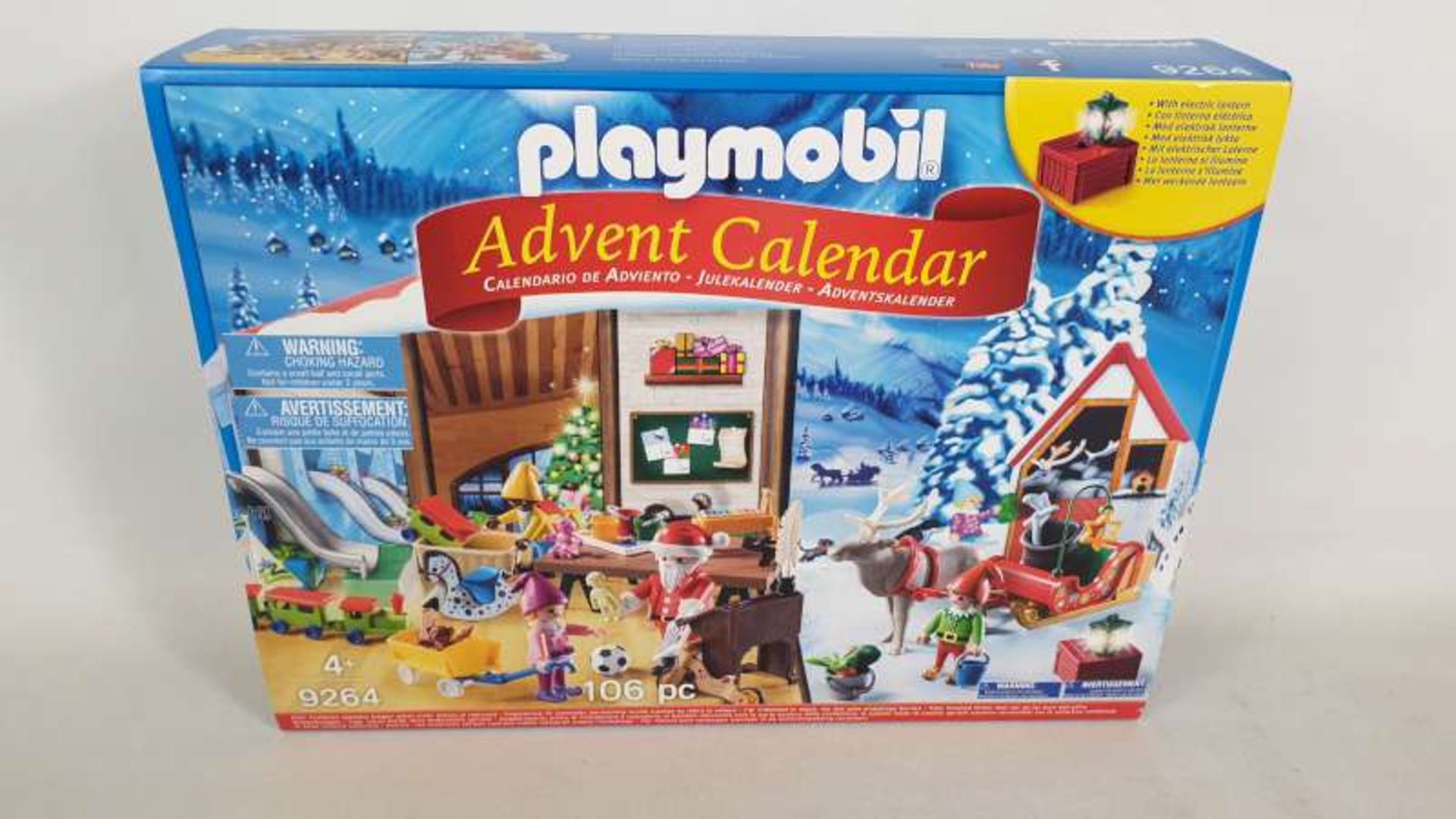 6 X BRAND NEW BOXED PLAYMOBIL 106 PIECE CHRISTMAS ADVENT CALENDARS IN 2 BOXES