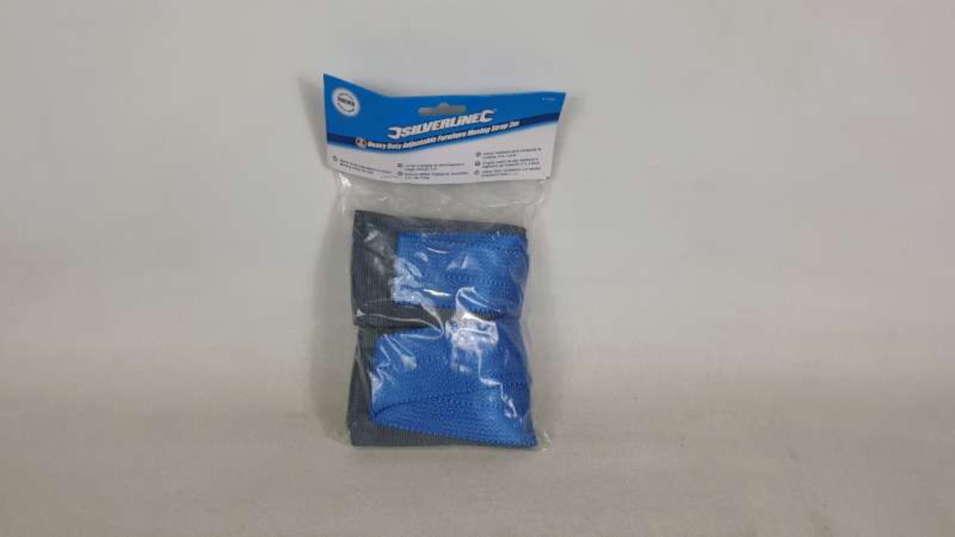 30 X BRAND NEW SILVERLINE 2 PACK ADJUSTABLE FURNITURE MOVING STRAPS 3M