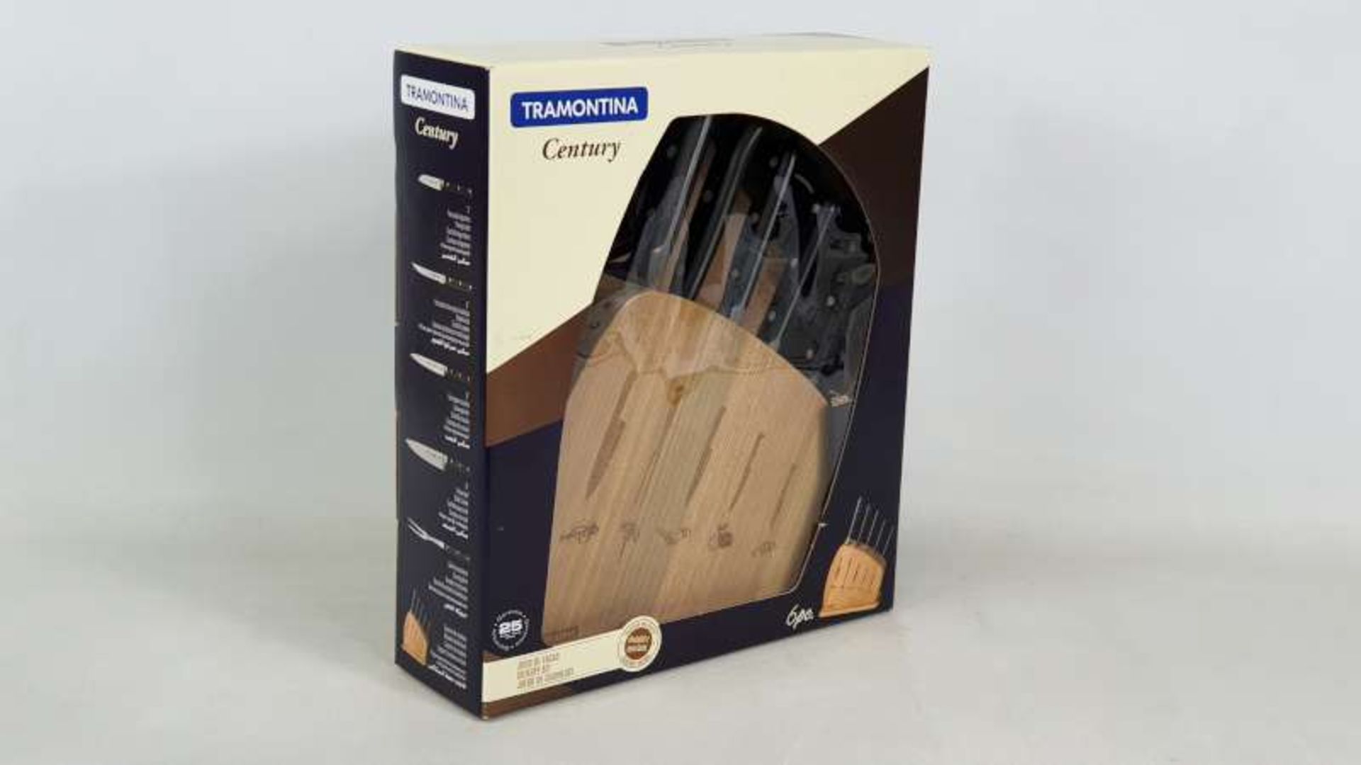 2 X BRAND NEW TRAMONTINA CENTURY 6 PIECE PROFFESIONAL KNIFE SET