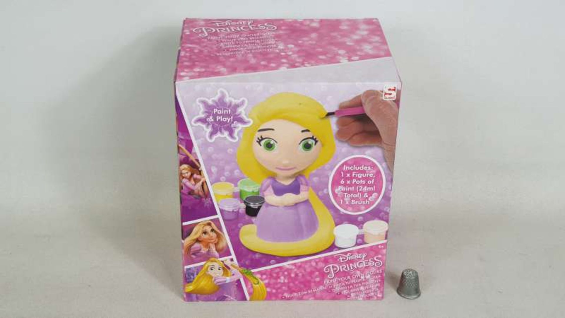 36 X BRAND NEW BOXED DISNEY PRINCESS PAINT YOUR OWN FIGURE IN 3 BOXES