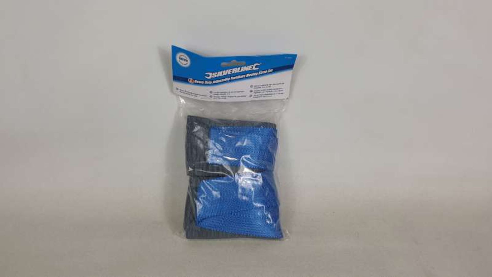 30 X BRAND NEW SILVERLINE 2 PACK ADJUSTABLE FURNITURE MOVING STRAPS 3M