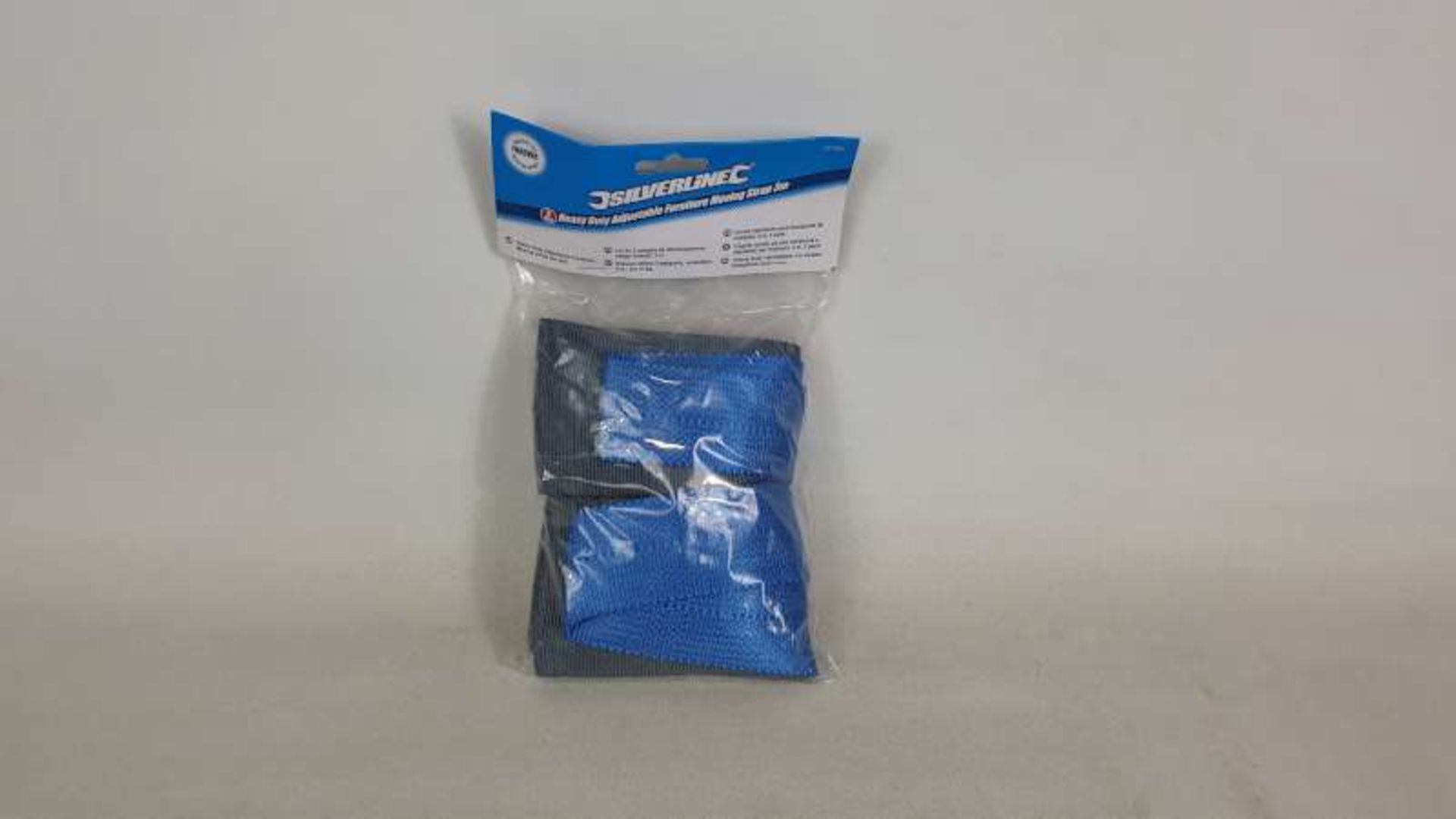 30 X BRAND NEW SILVERLINE 2 PACK ADJUSTABLE FURNITURE MOVING STRAPS 3M