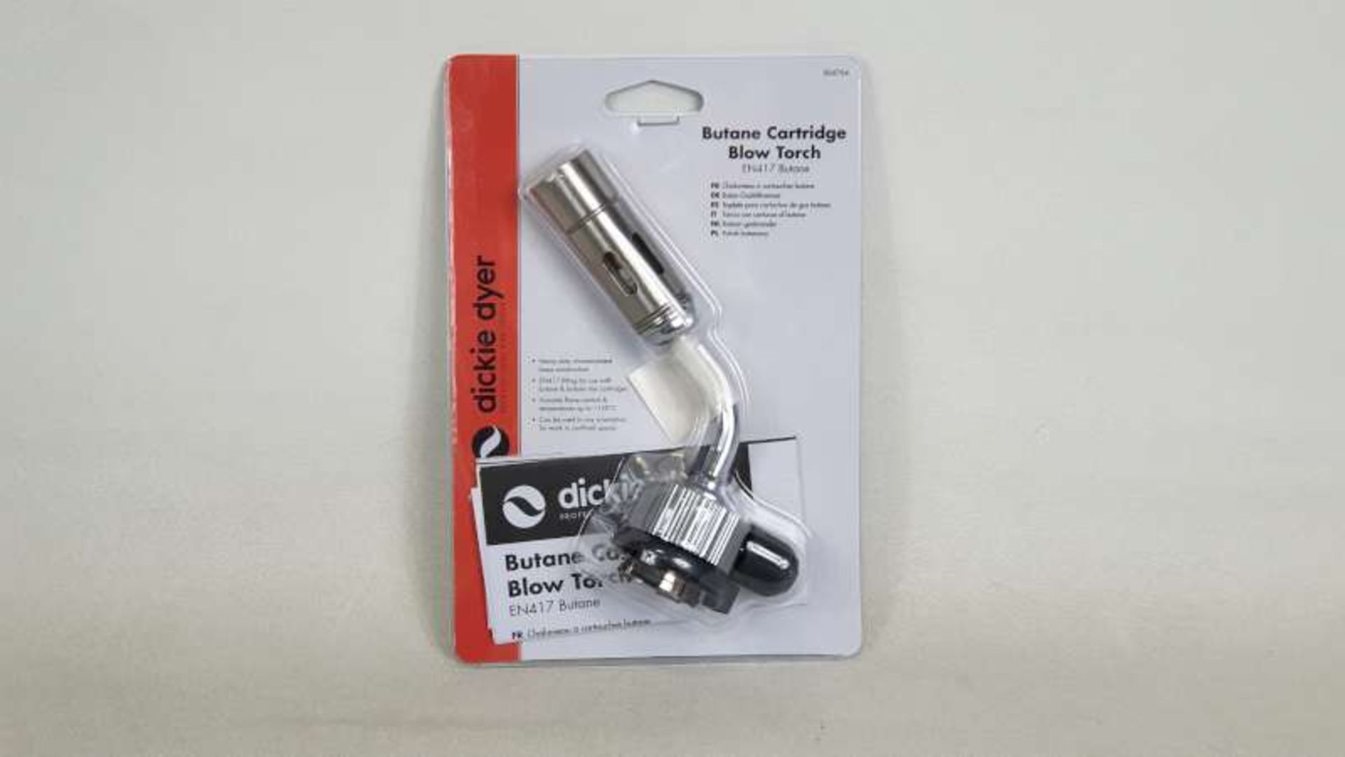 12 X BRAND NEW DICKIE DYER BUTANE CARTRIDGE BLOW TORCH