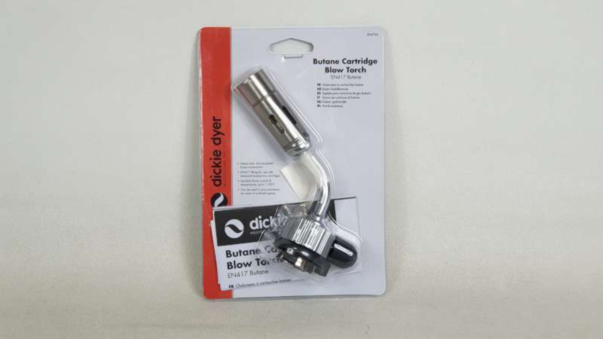 12 X BRAND NEW DICKIE DYER BUTANE CARTRIDGE BLOW TORCH