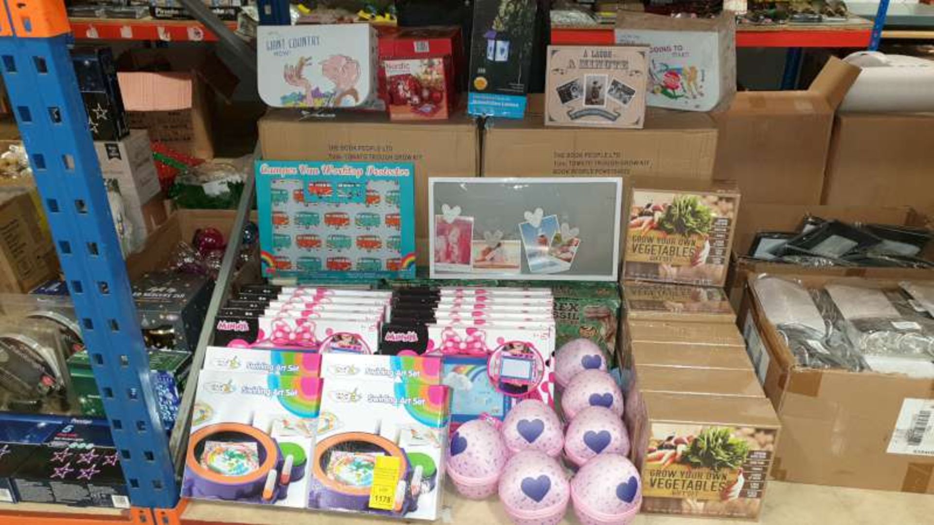 MIXED LOT CONTAINING SWIRLING ART SET, HATCHIMALS STATIONERY SETS, CAMPER VAN WORKTOP PROTECTOR,