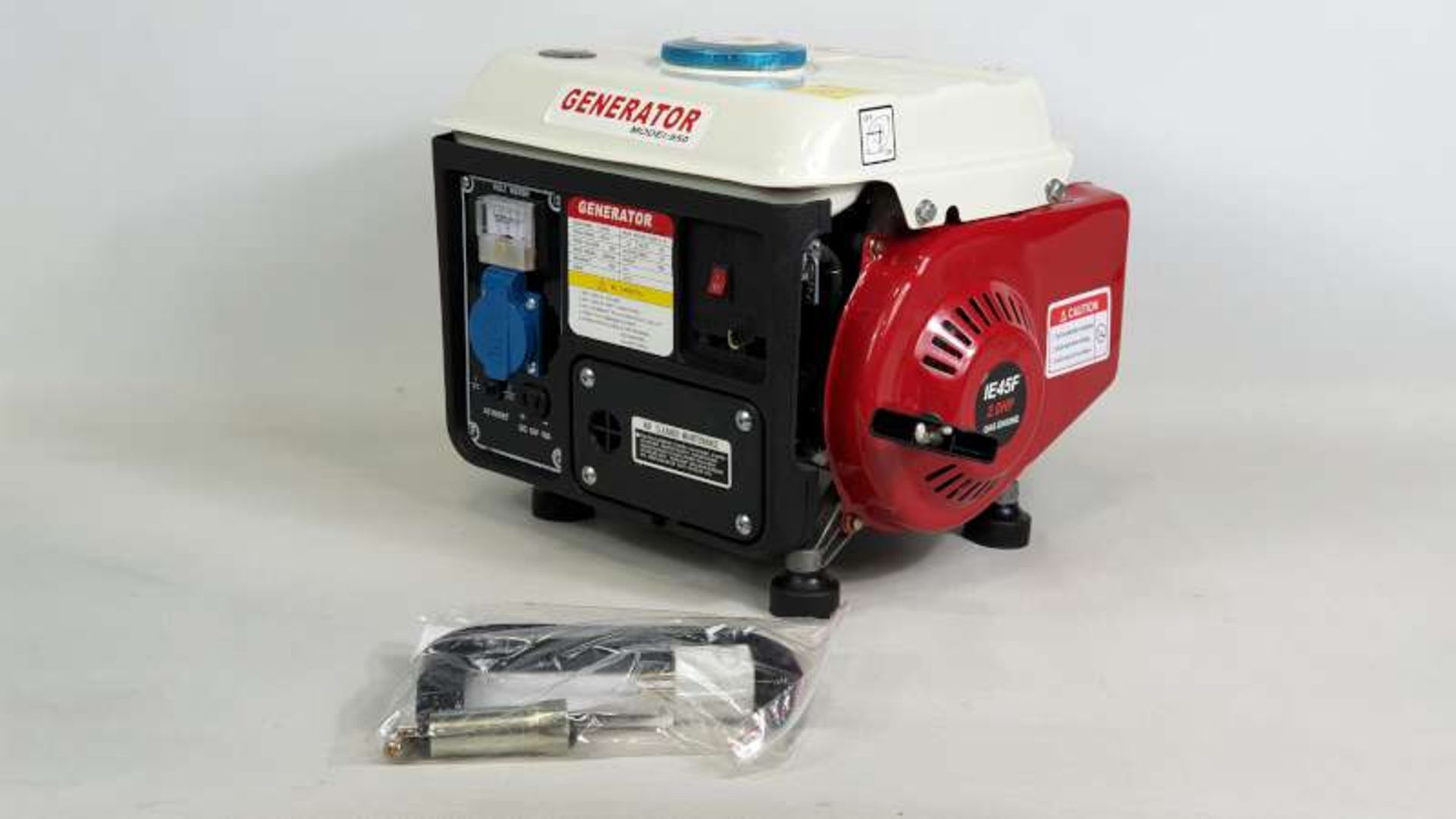 BRAND NEW BOXED PORTABLE GASOLINE GENERATOR MODEL 950