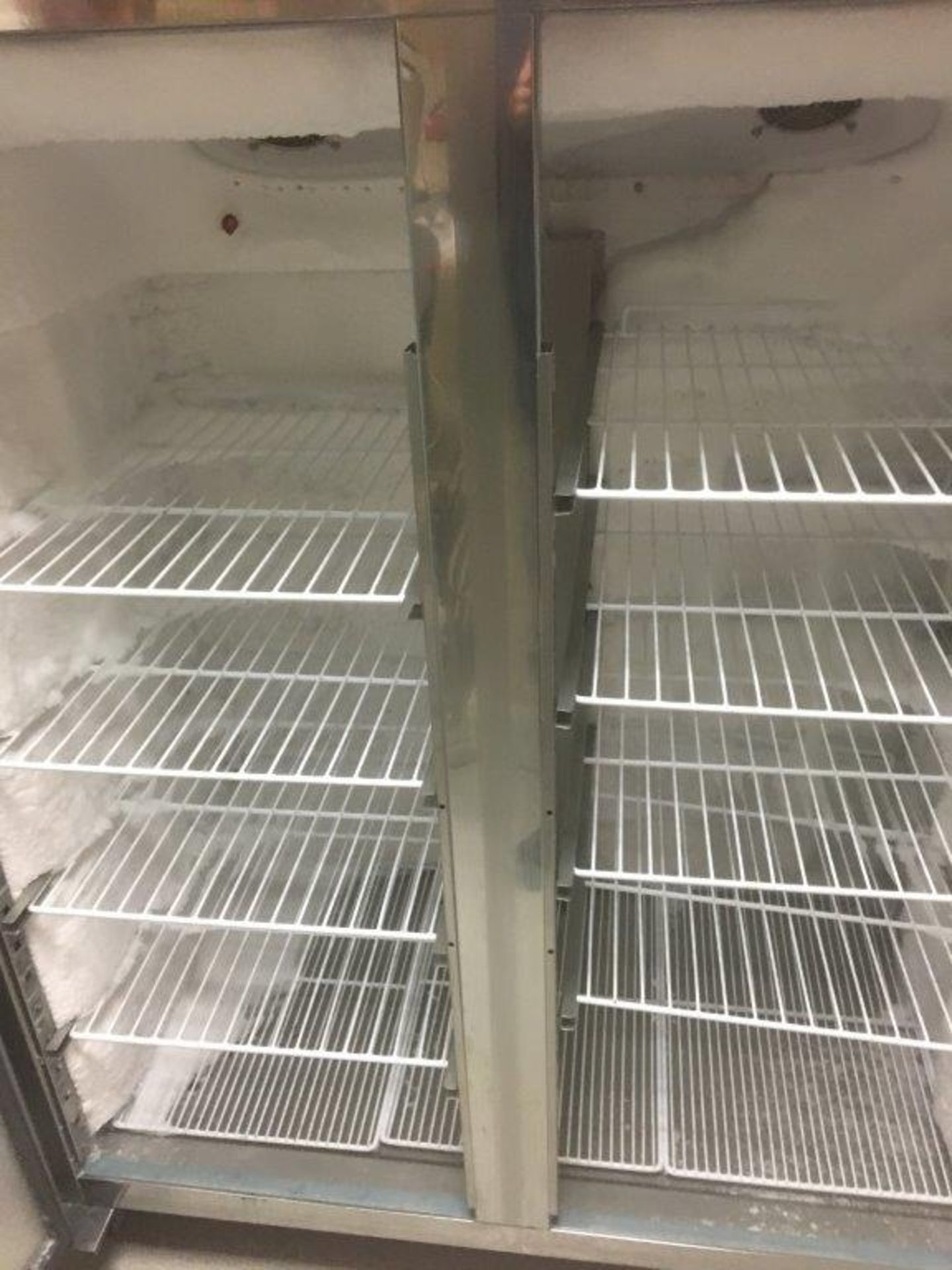 Polar stainless steel double door upright freezer, Serial Number G595 5027111 - Image 3 of 4