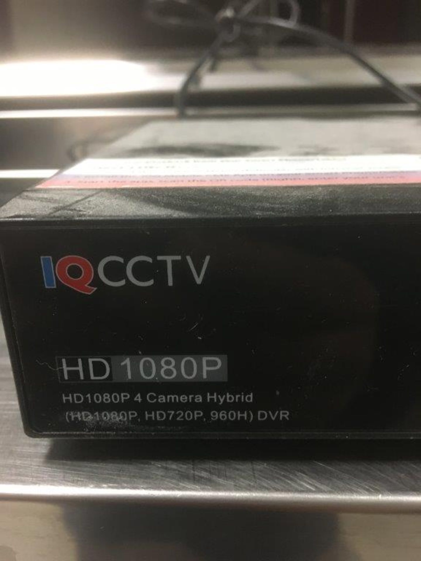 IQ CCTV 4 camera recorder, Model HD1080P - Image 2 of 3