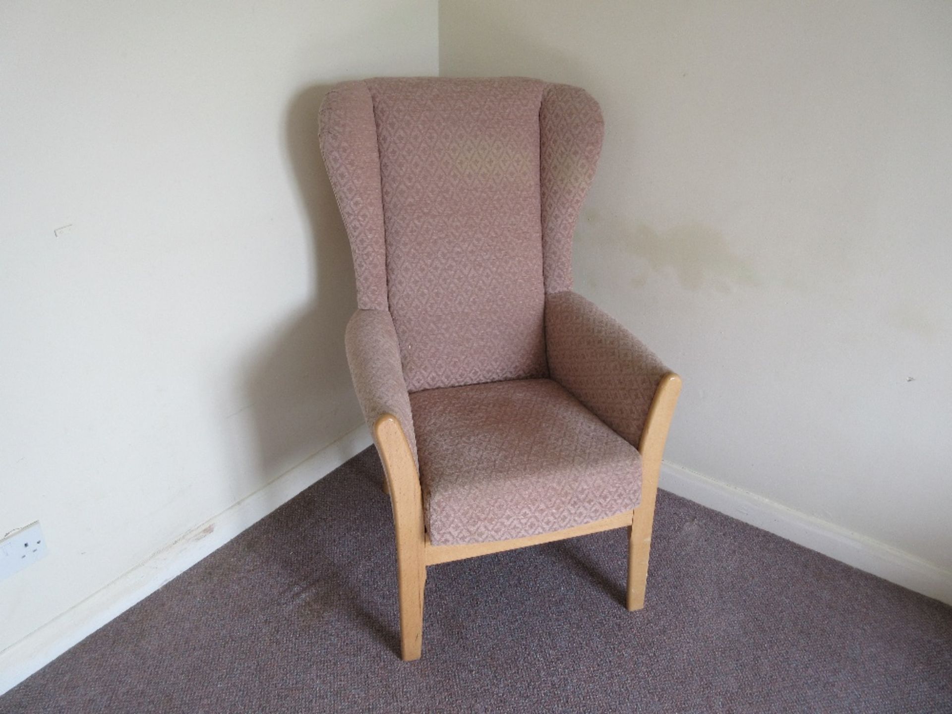 Contents of Room 32 to include: chair, 3 chest of drawers, bedside table and remaining items