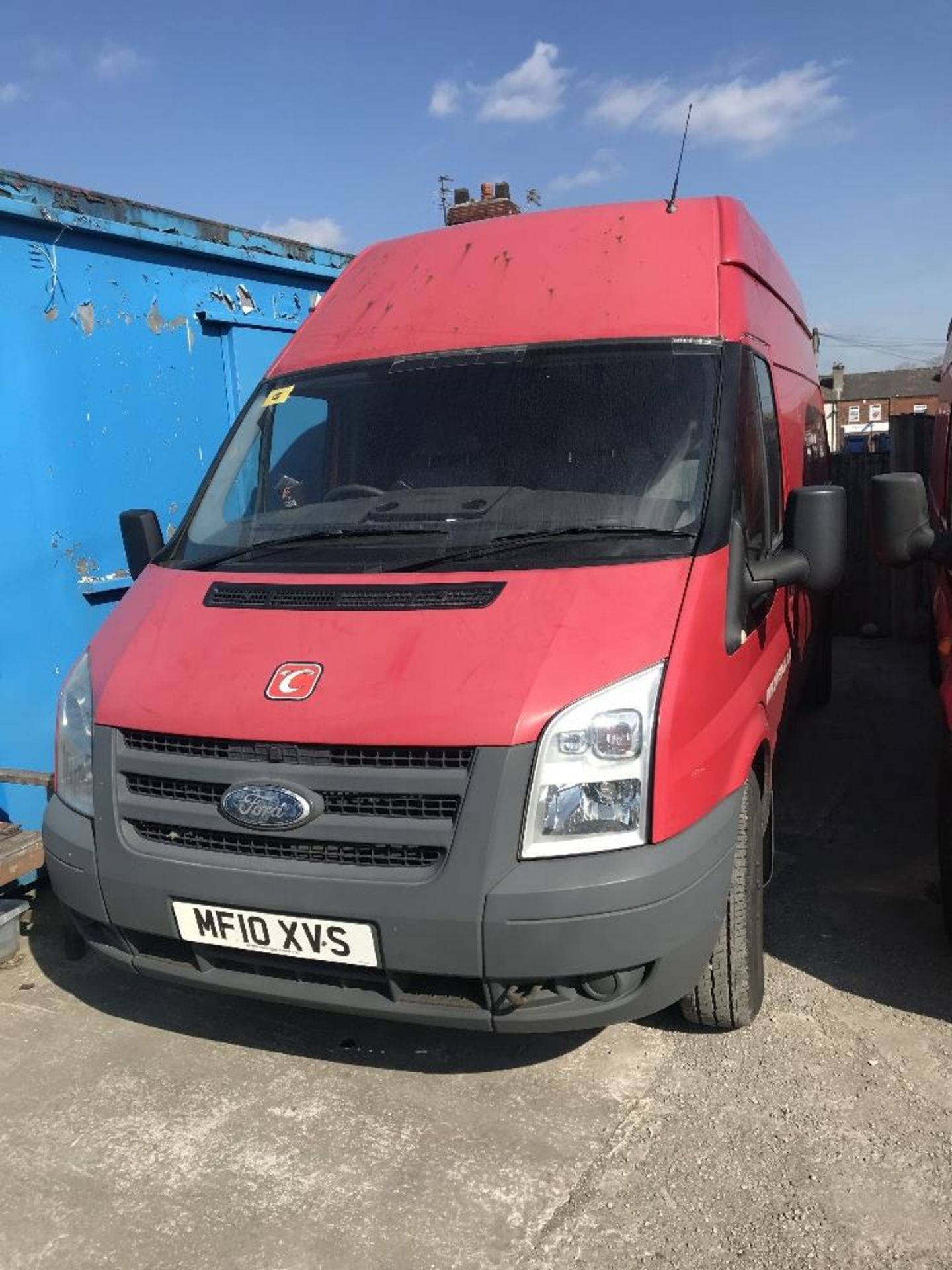 MF10 XVS Ford Transit 115 T350L RWD panel van, 2402cc diesel, Date of Registration 31.03.10, MOT - Image 2 of 2