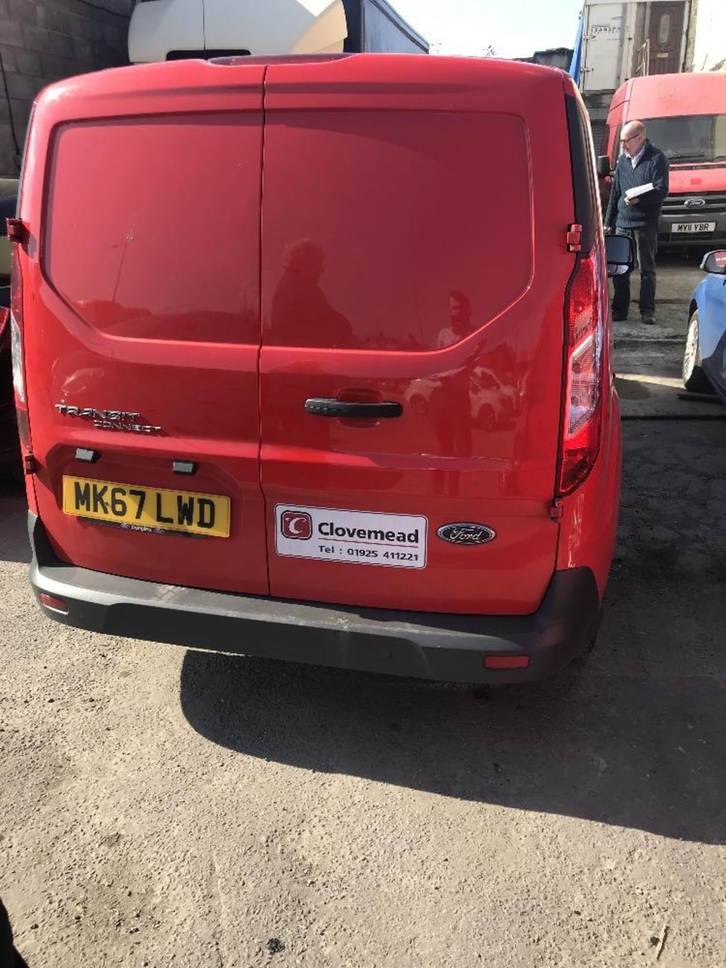 MK67 LWD Ford Transit Connect 210 Trend panel van, 1499cc diesel, Date of Registration 01.09.17, - Image 5 of 5