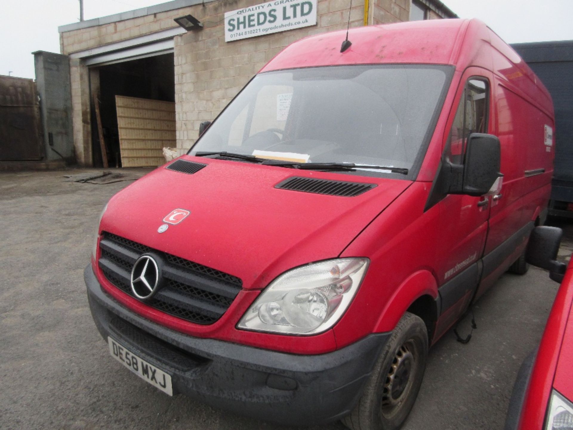 DE58 MXJ Mercedes Sprinter 311 Cdi LWB panel van, 2148cc diesel, Date of Registration 20.11.08, - Image 2 of 4