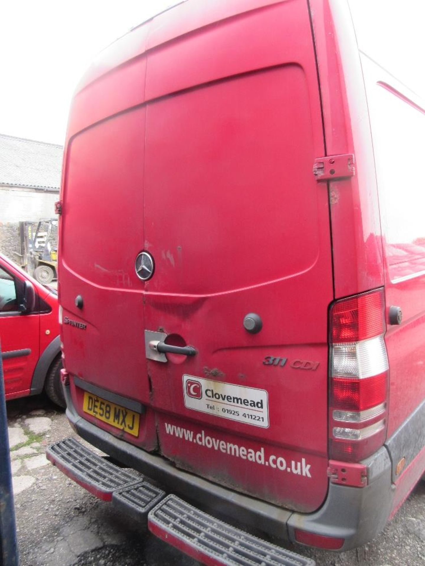 DE58 MXJ Mercedes Sprinter 311 Cdi LWB panel van, 2148cc diesel, Date of Registration 20.11.08, - Image 3 of 4