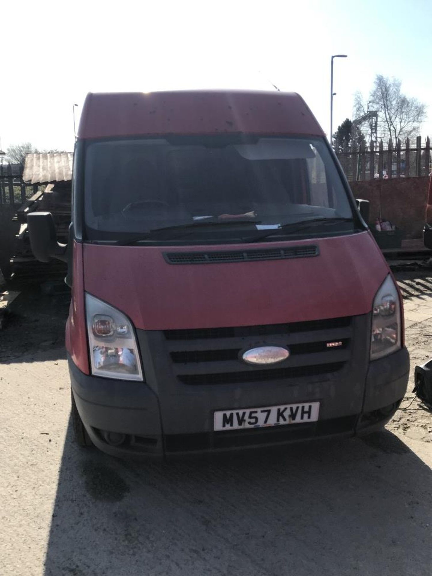 MV57 KVH Ford Transit 110 T300S FWD panel van, 2198cc diesel, Date of Registration 14.09.07, MOT