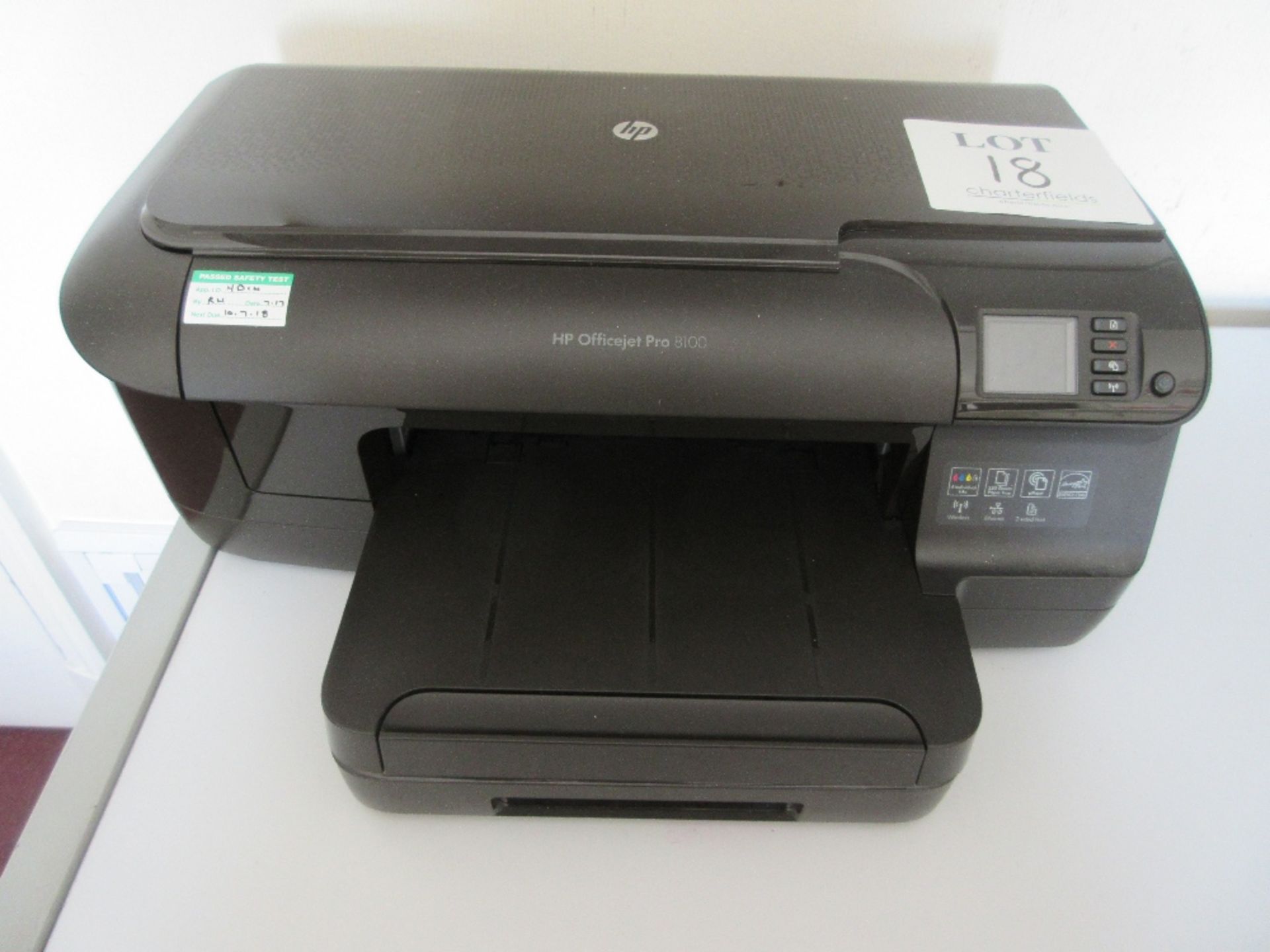 Hewlett Packard Officejet Pro 8100 printer