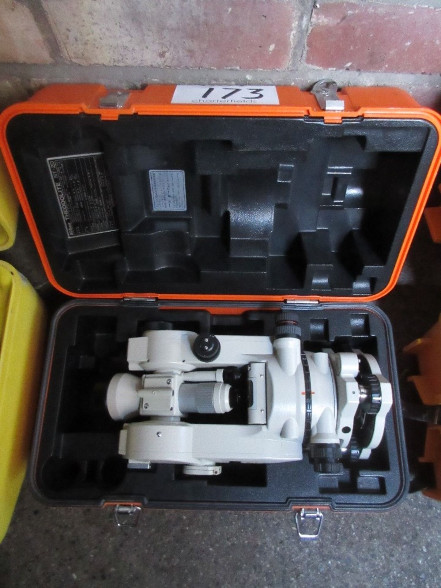 Nikon NT-2D theodolite in carry box