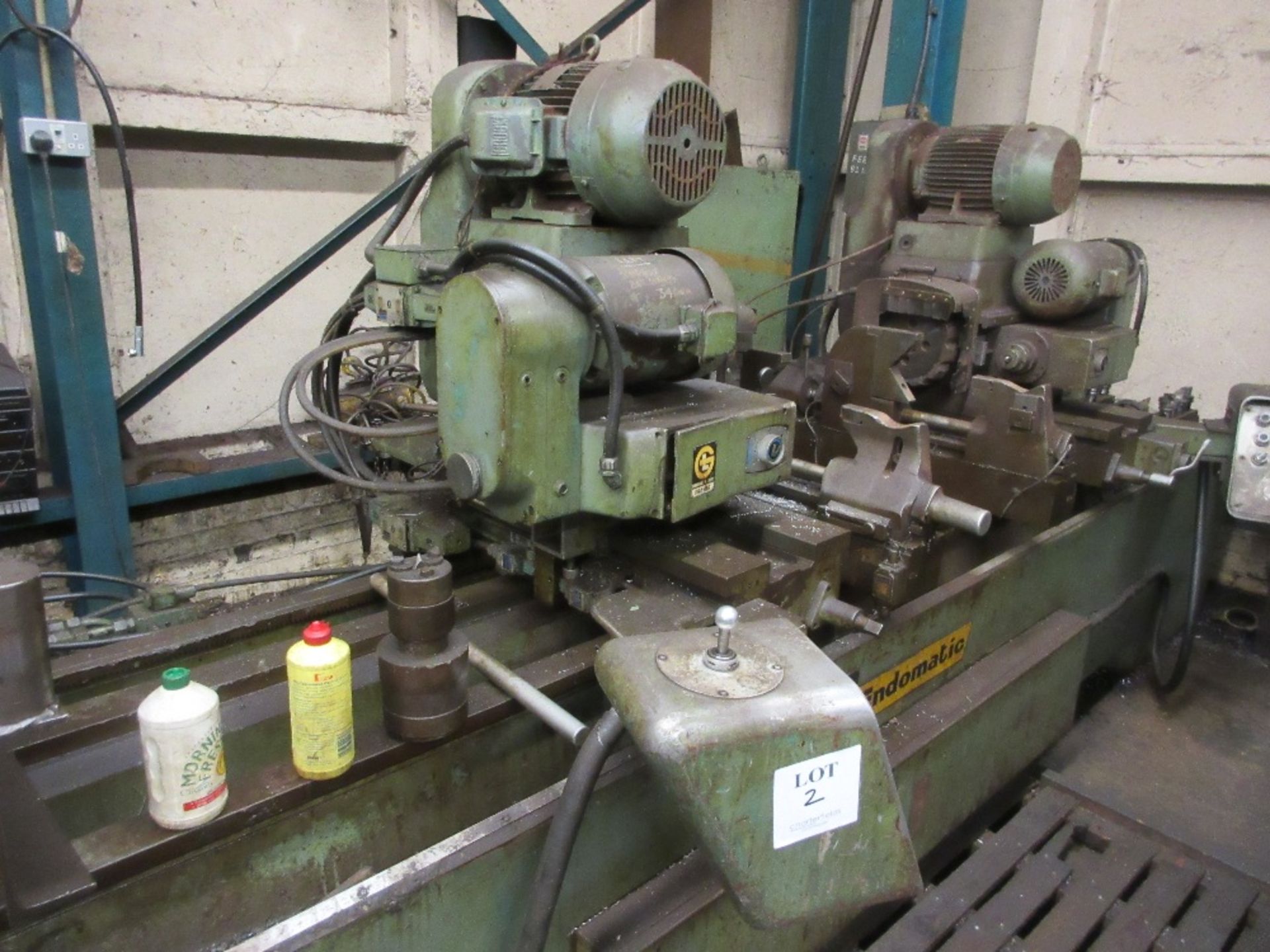 Giddings & Lewis Fraser Type MC Endomatic double ending and centering machine 3.3m approx. between - Image 3 of 4