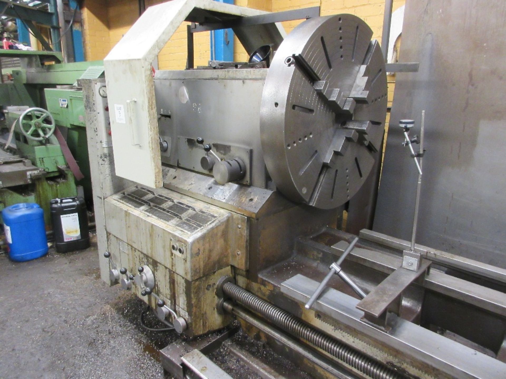 Binns & Berry L1000 centre lathe 48" swing x 40ft between centre. Serial No. 61608. YOM 1989 (METHOD - Image 2 of 5